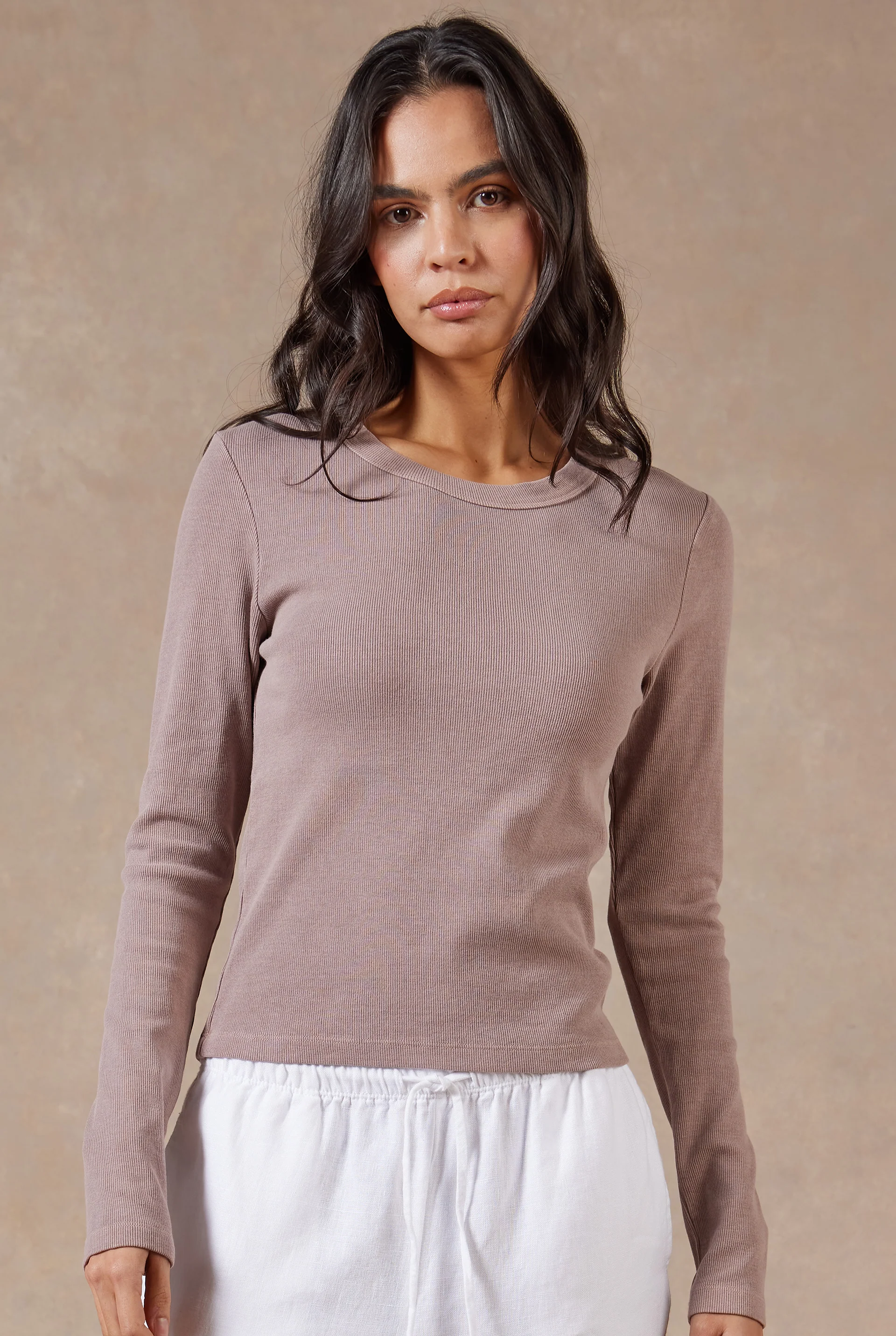Essential Rib Long Sleeve