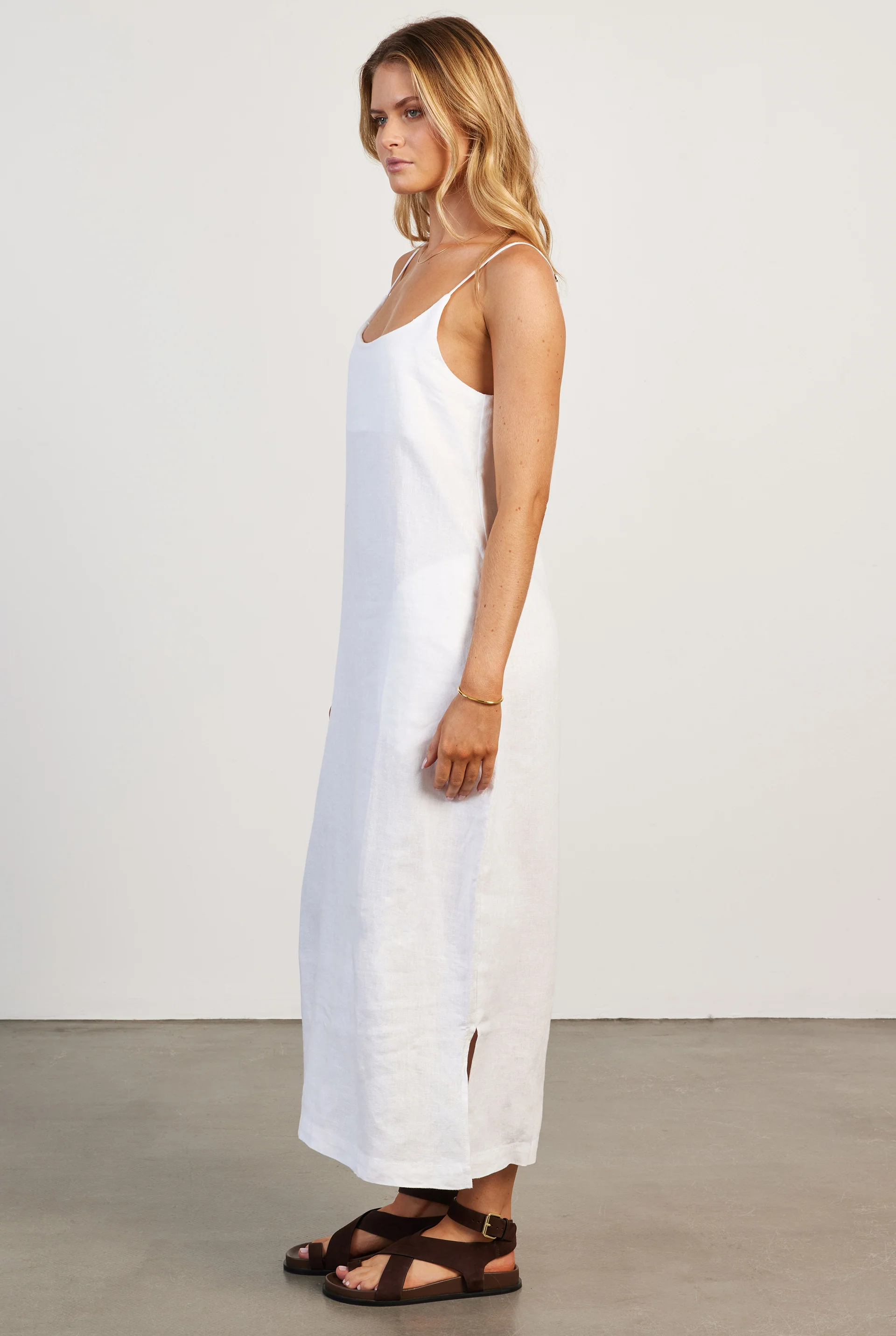 Essential Linen Slip Dress