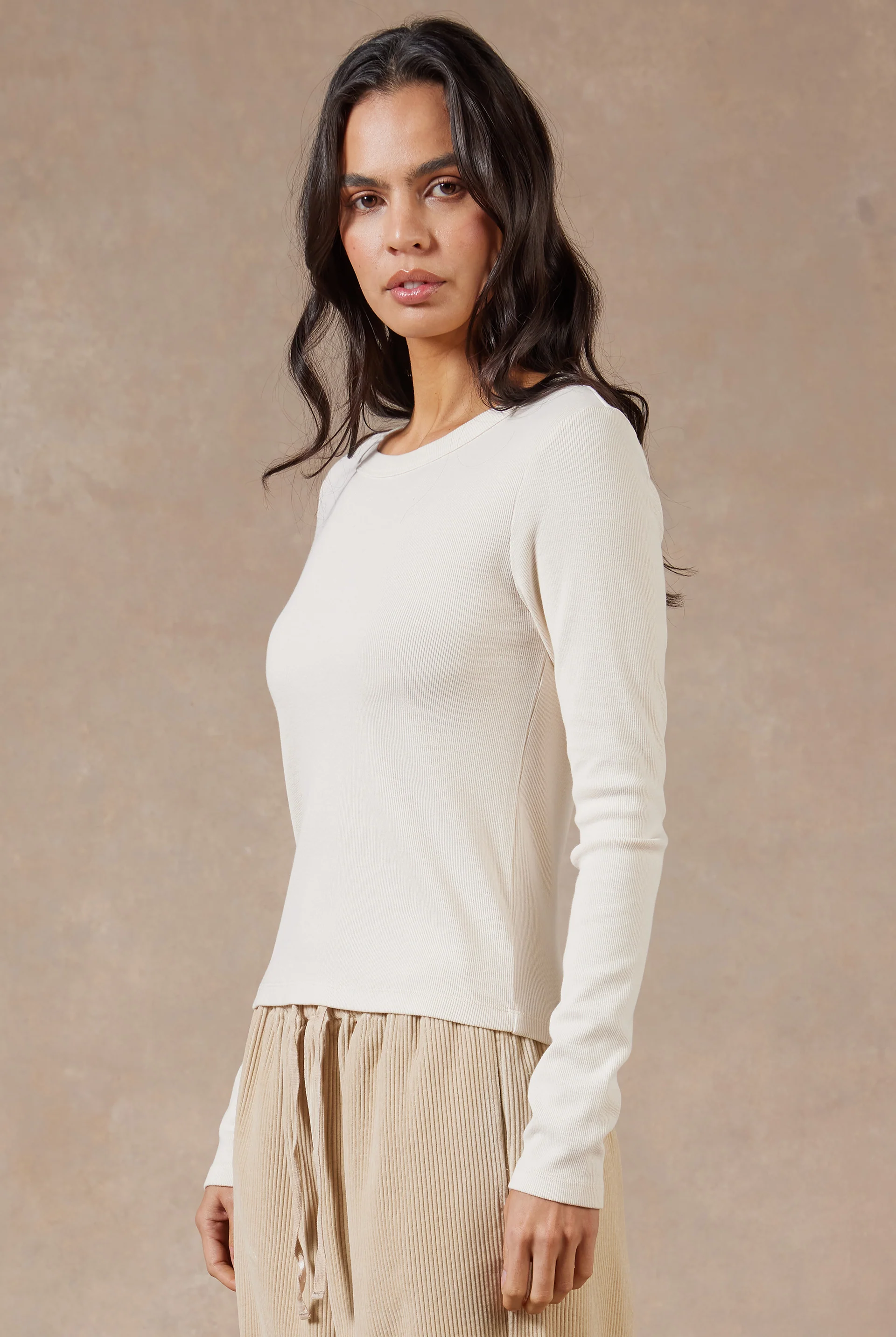 Essential Rib Long Sleeve
