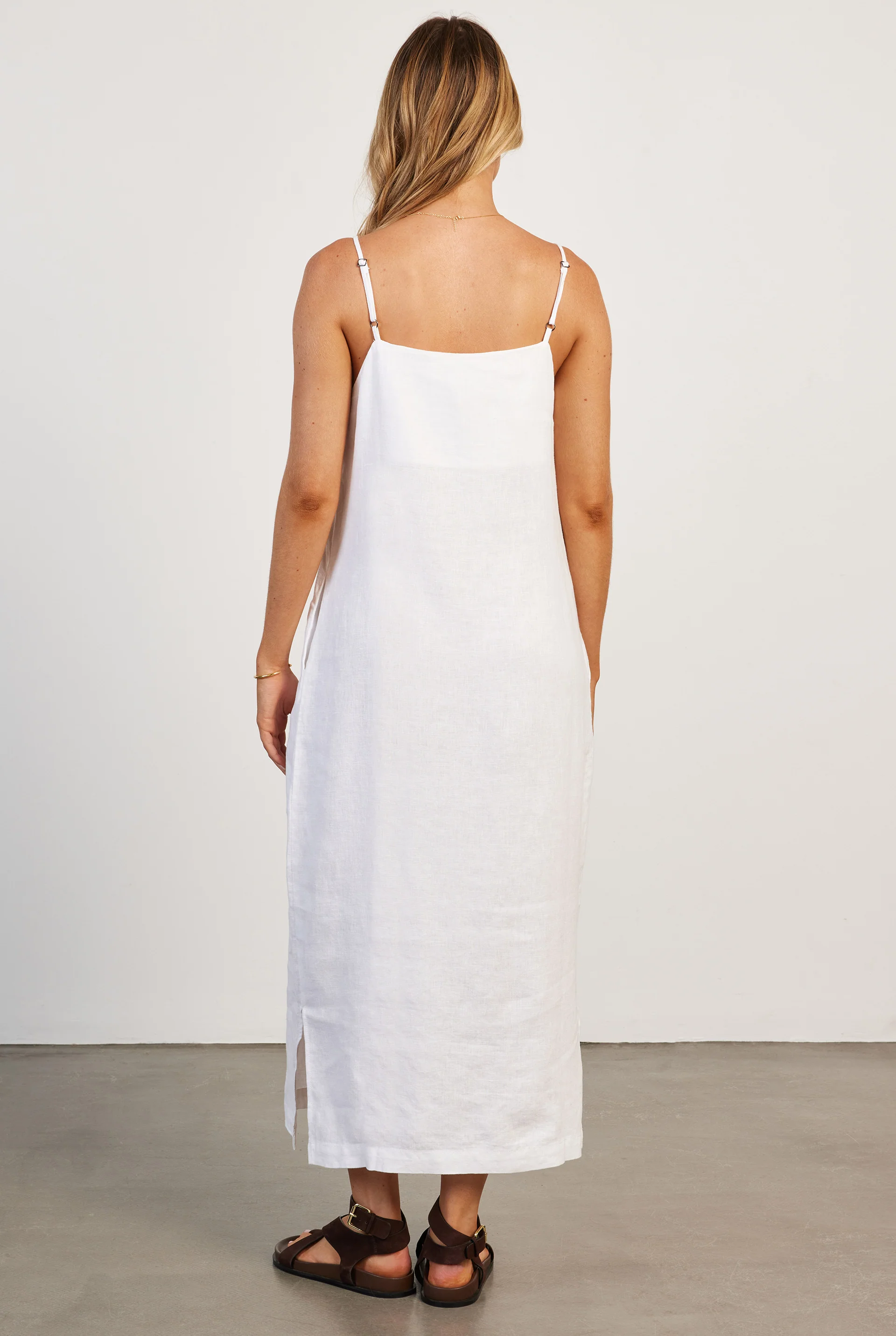 Essential Linen Slip Dress