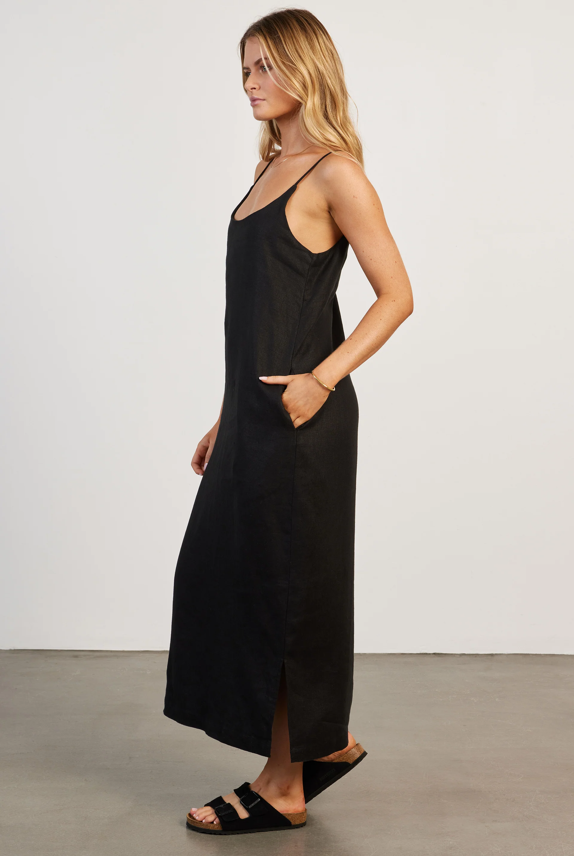 Essential Linen Slip Dress