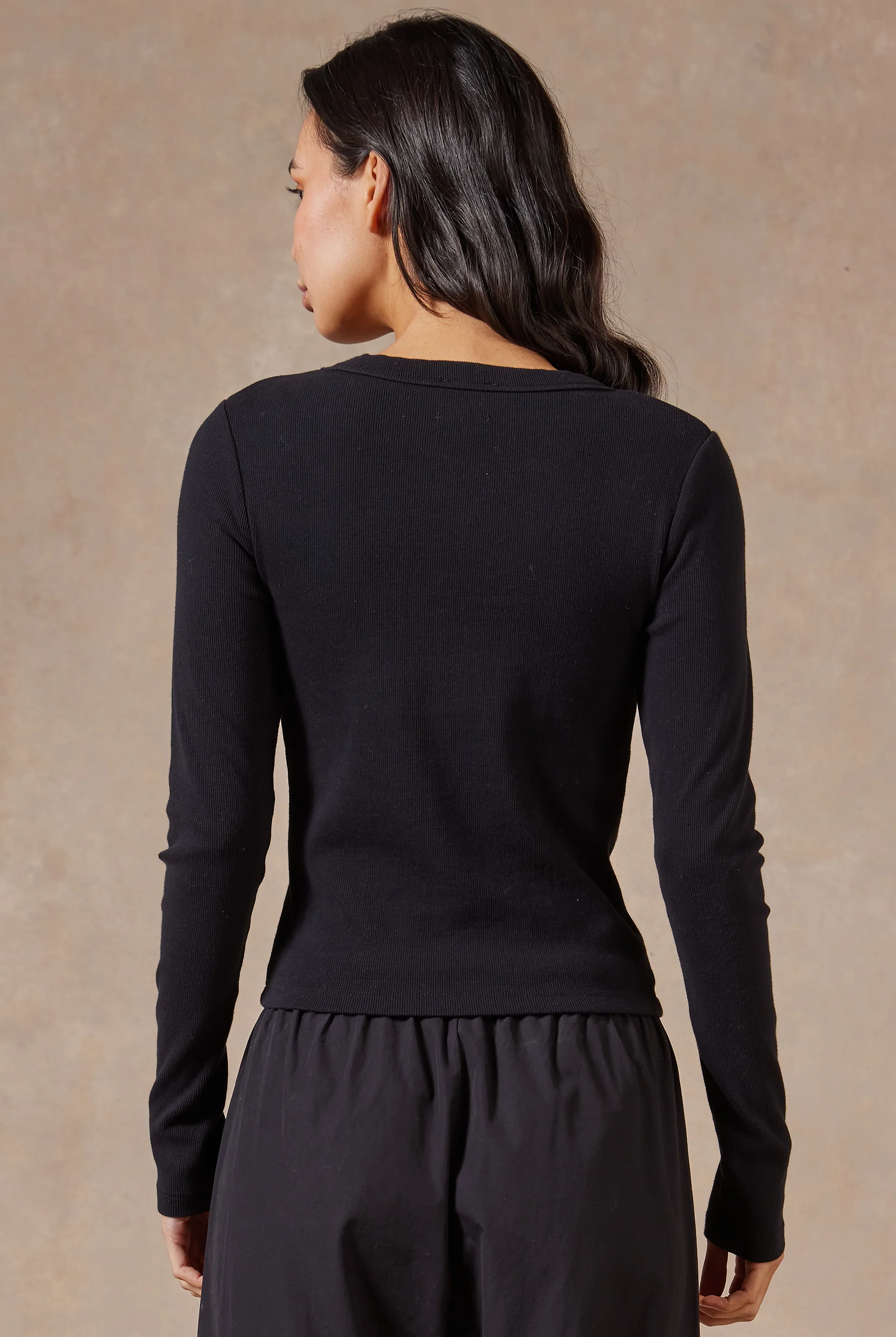 Essential Rib Long Sleeve
