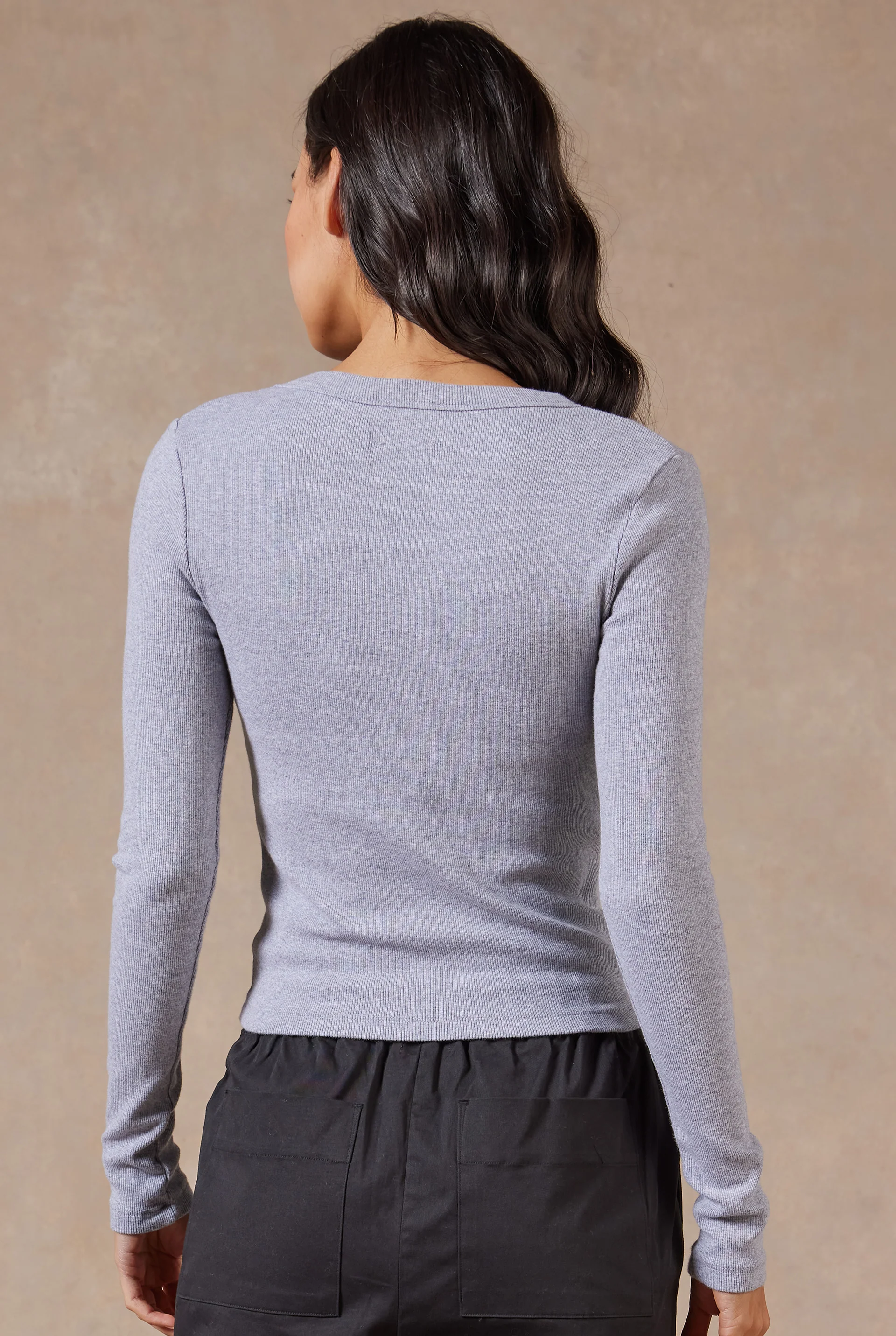 Essential Rib Long Sleeve