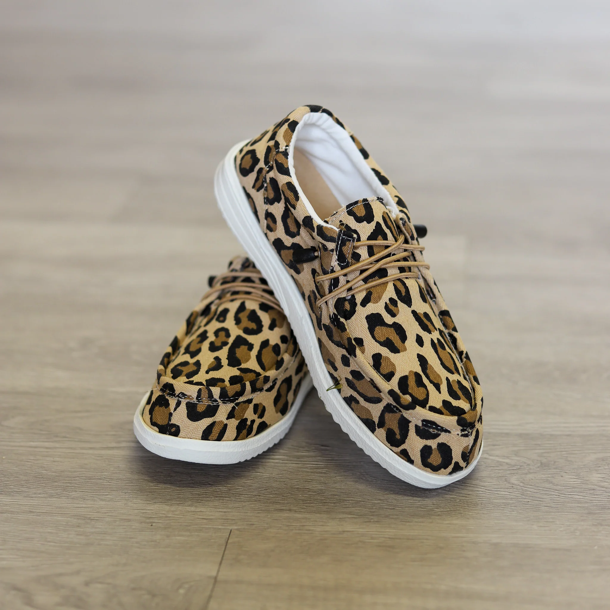 LEOPARD OUTWOODS SLIP-ONS