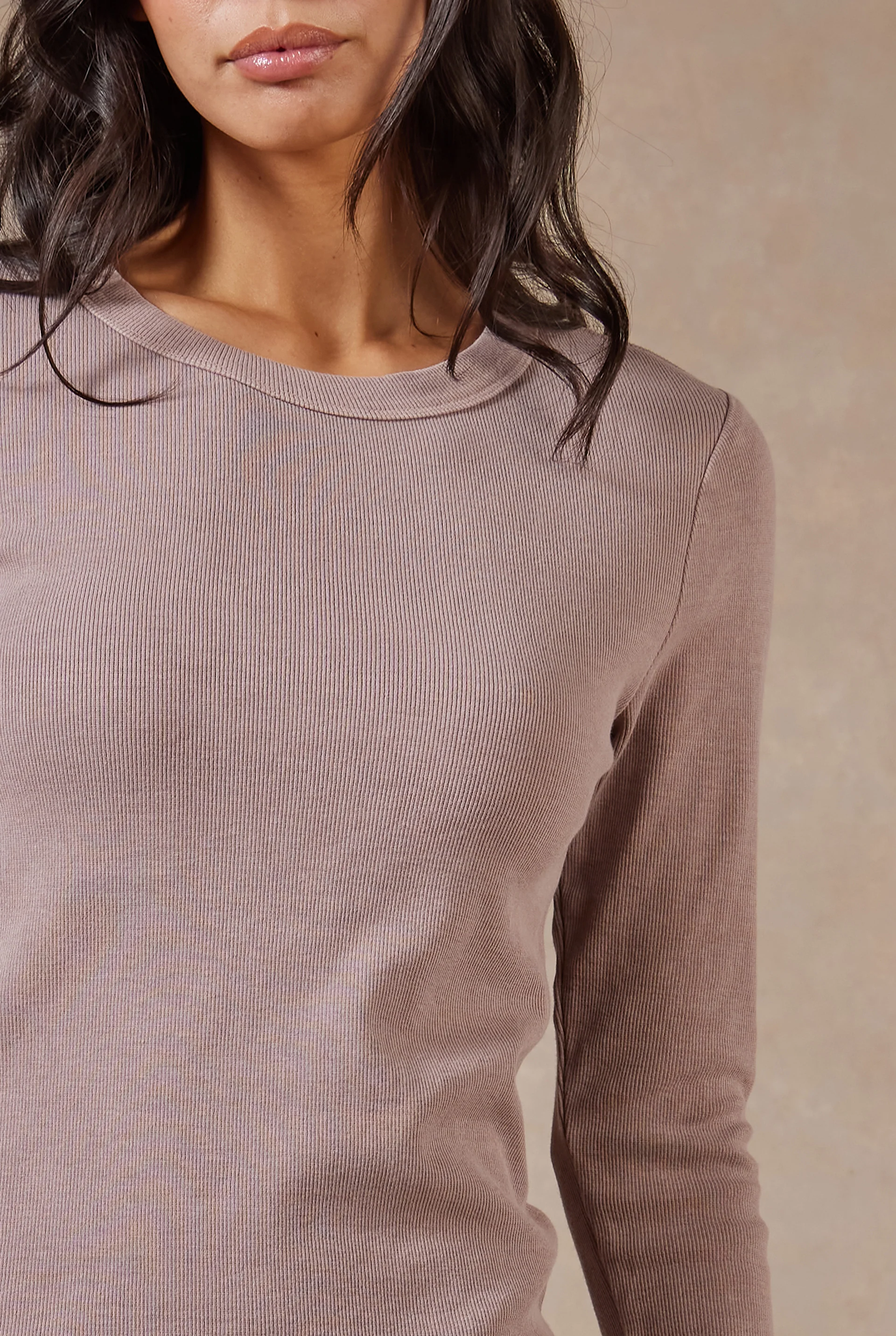 Essential Rib Long Sleeve
