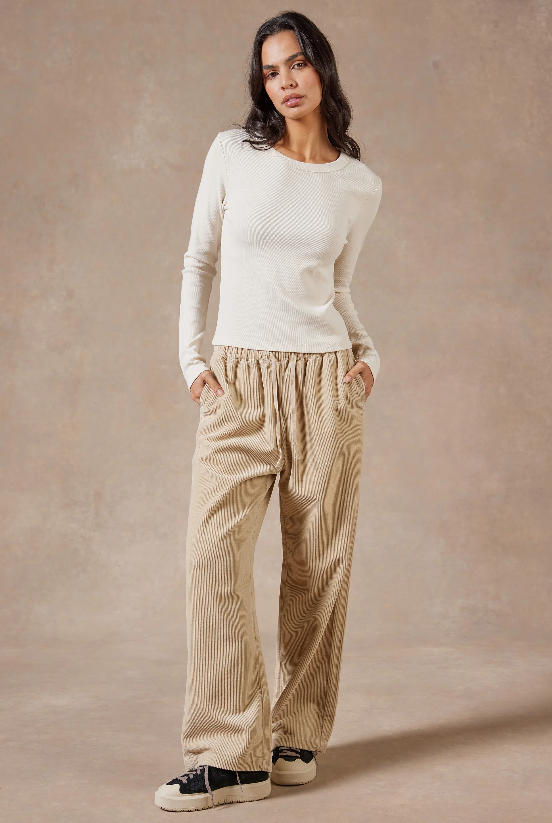 Essential Rib Long Sleeve