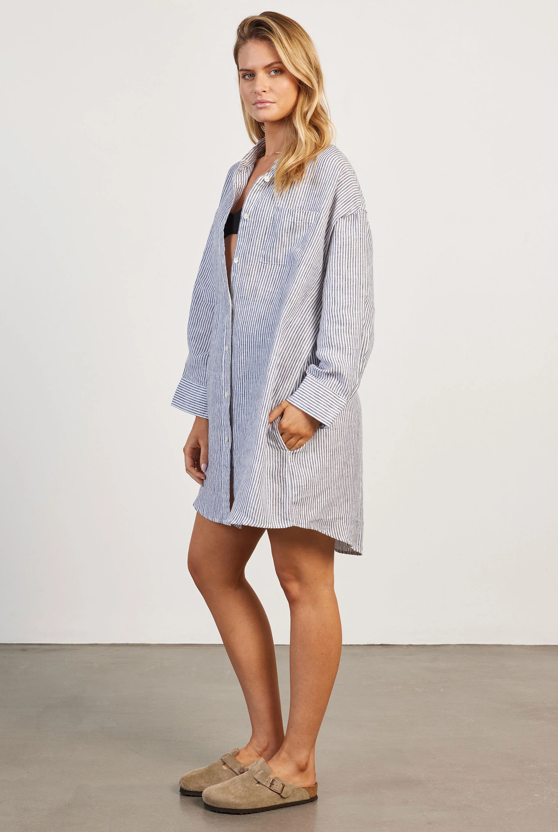 Hampton Linen Beach Dress