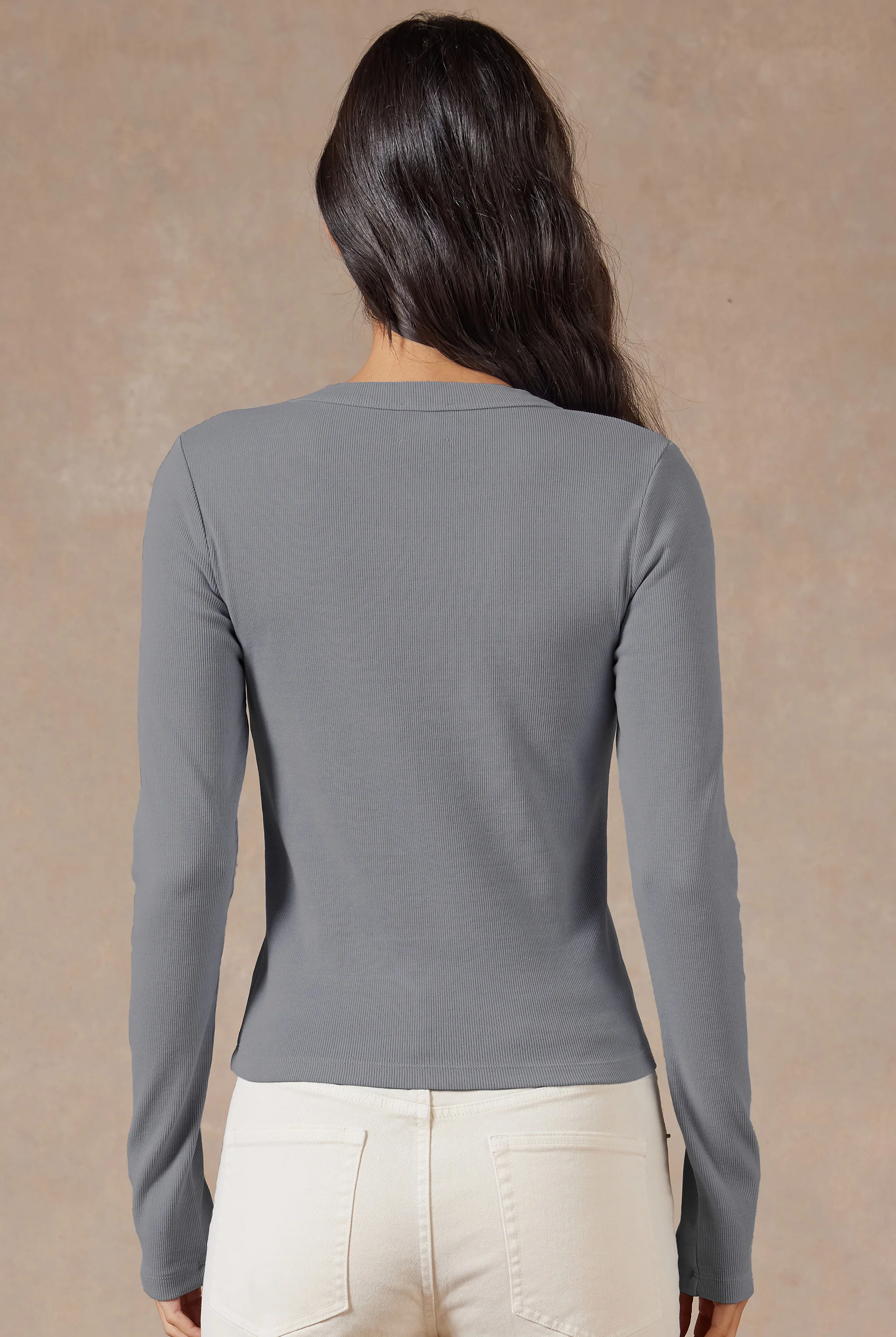 Essential Rib Long Sleeve