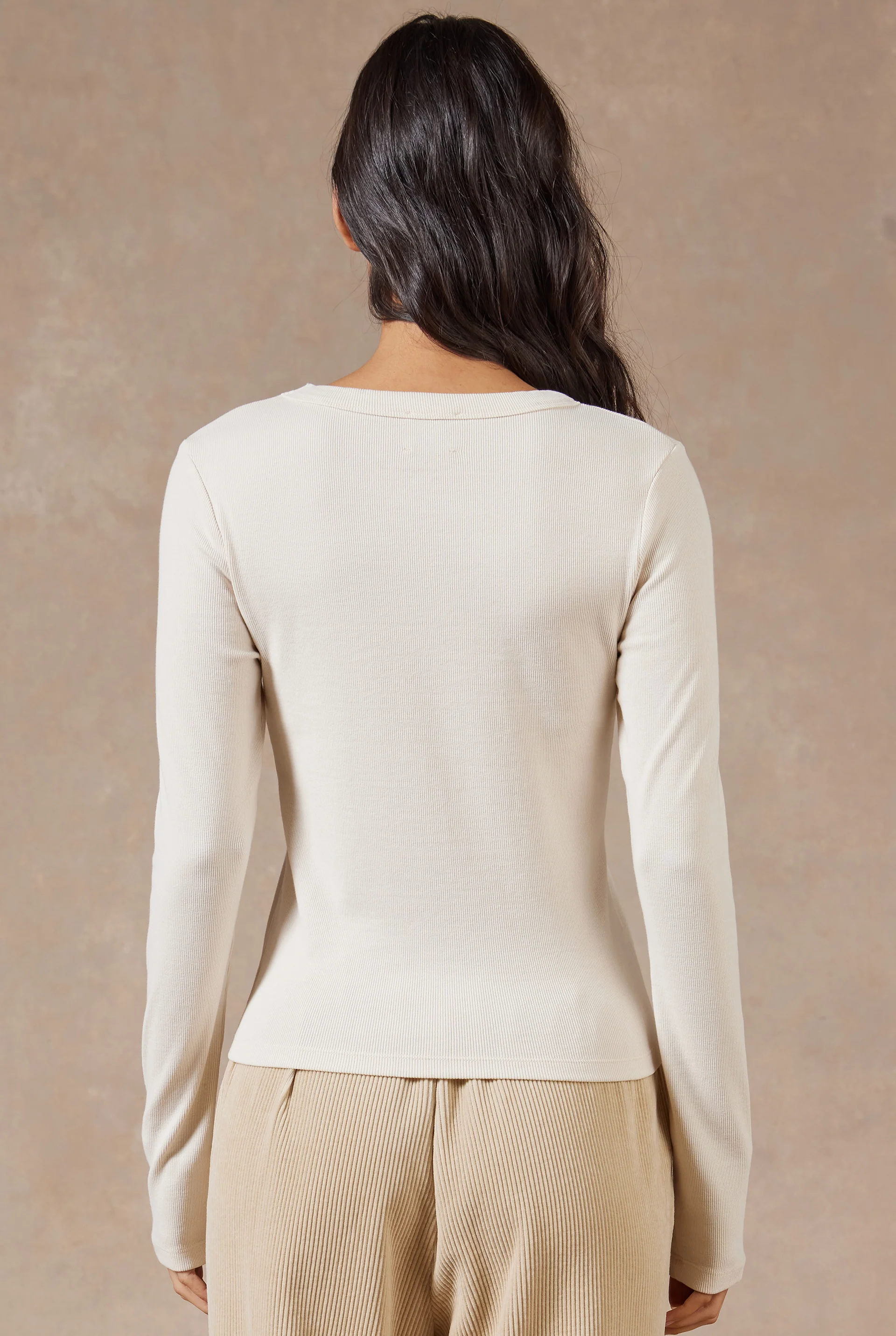 Essential Rib Long Sleeve