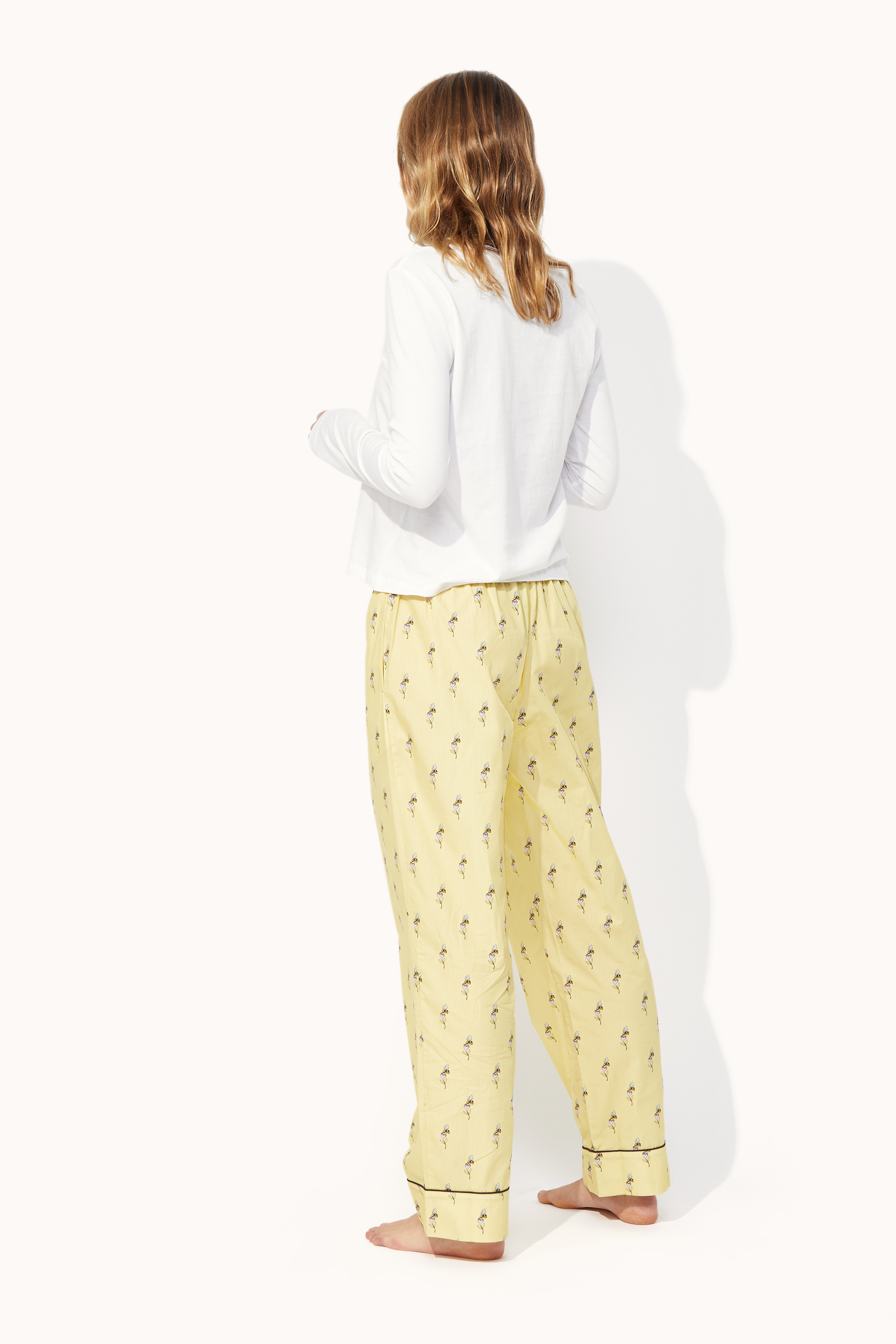 Bee & Heart Long PJ Bottoms