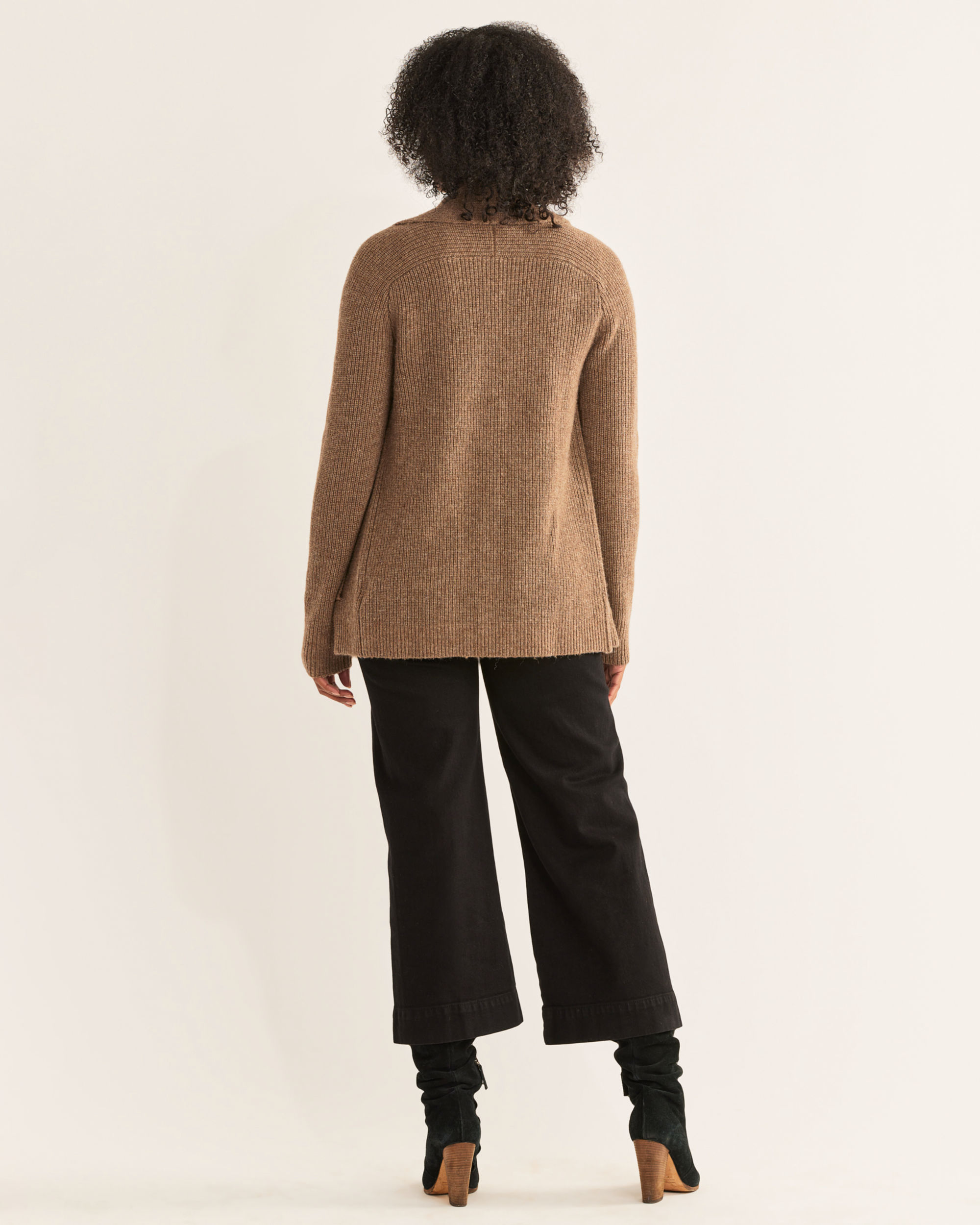 WOMEN'S SHETLAND COLLECTION CARDIGAN