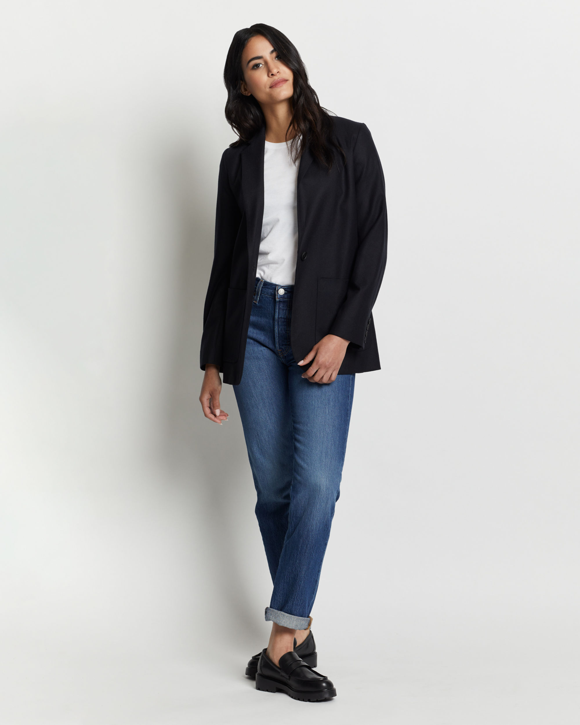 WOMEN'S DAVIS WOOL BLAZER