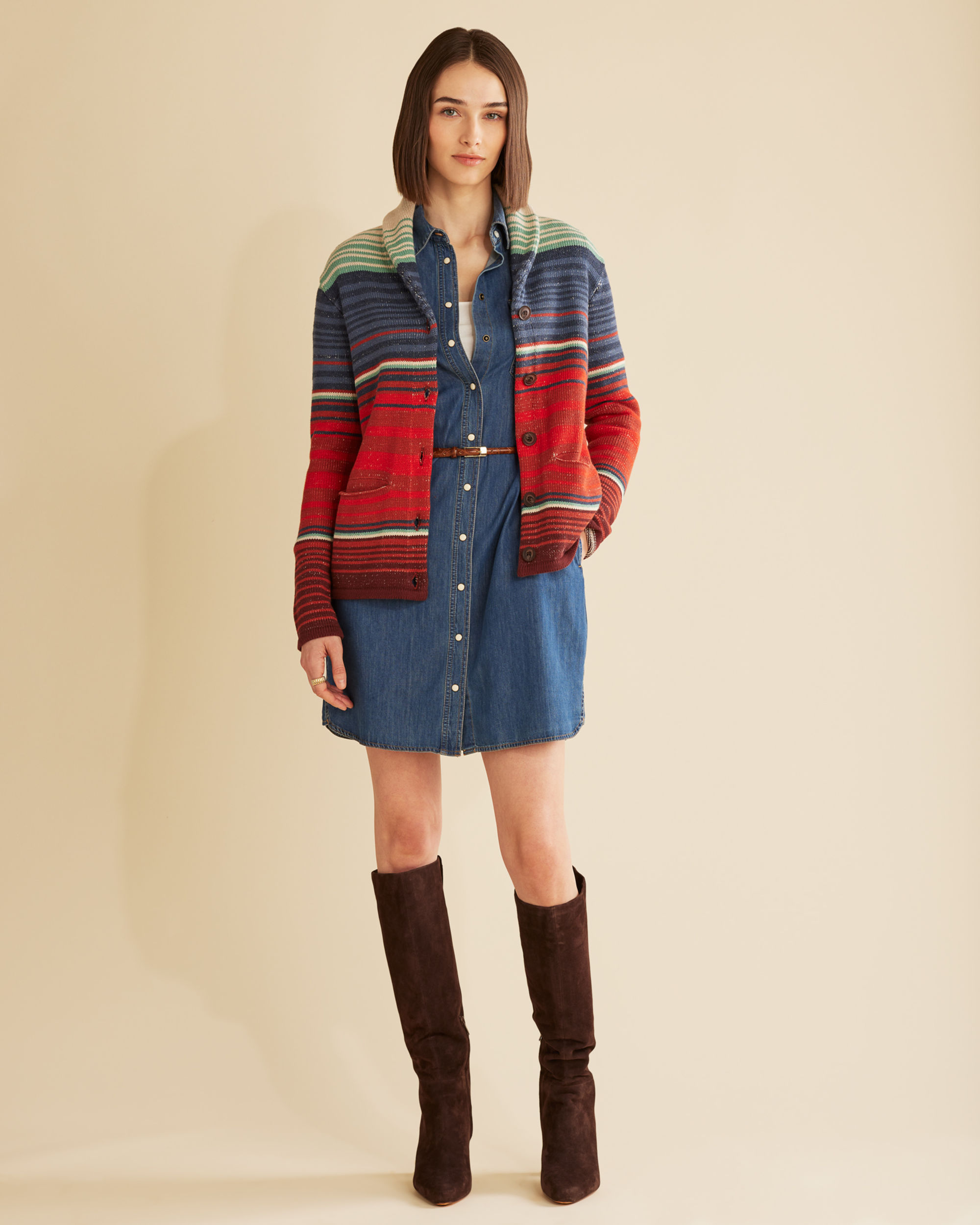 WOMEN'S LONE PINE COTTON CAMP CARDIGAN