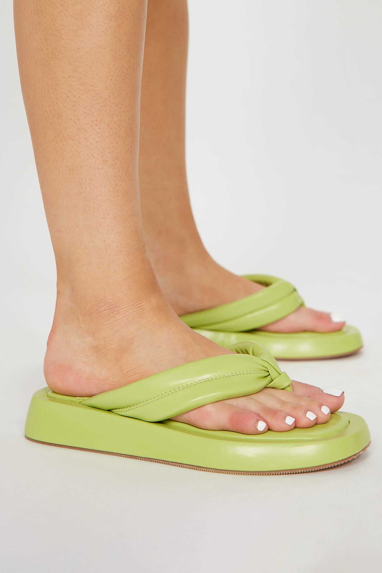 Beach Ready Flip Flops   Sage
