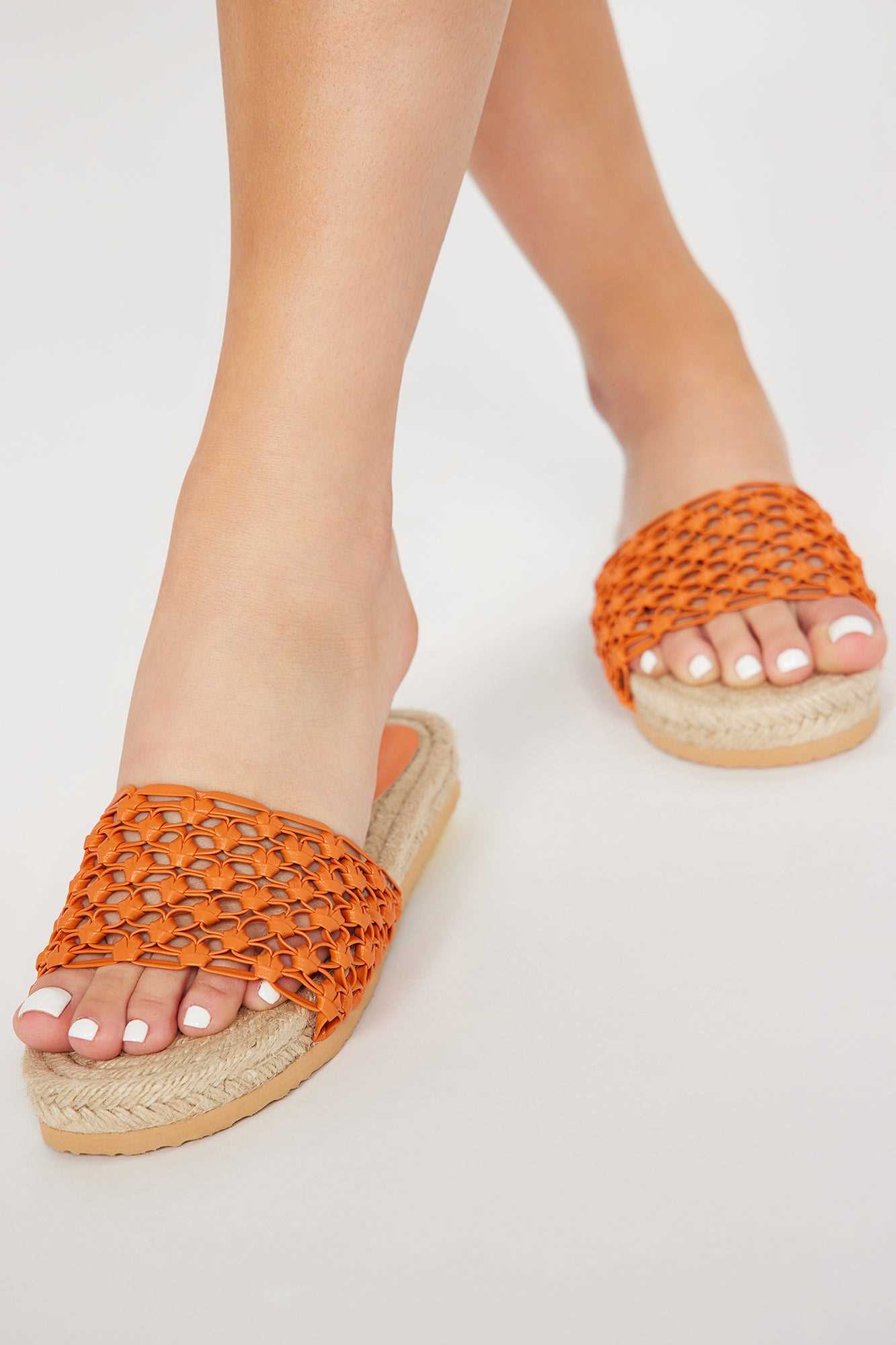 Dreaming Of Summer Flat Sandals   Orange