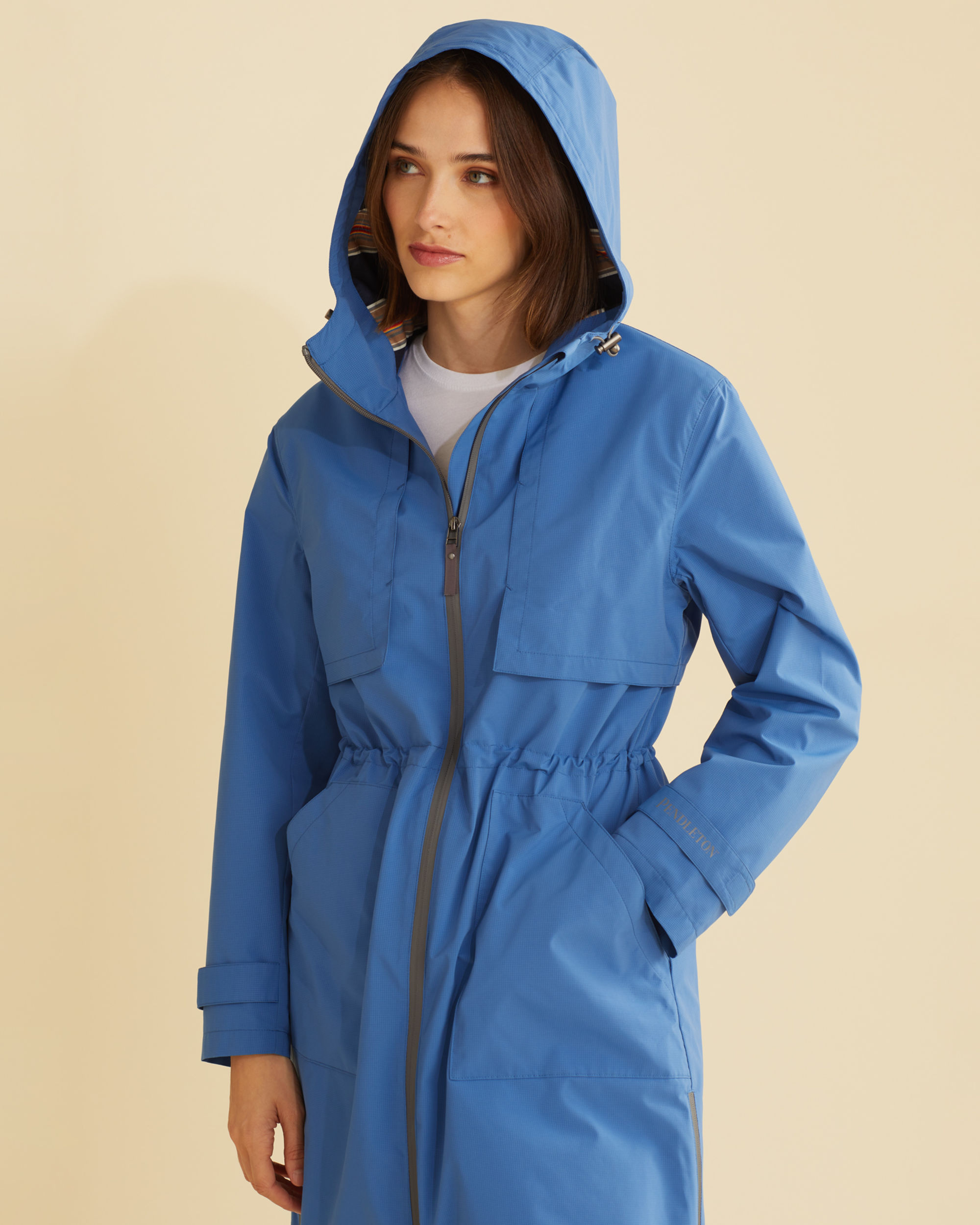 WOMEN'S PACIFICA MINI RIPSTOP TRENCH