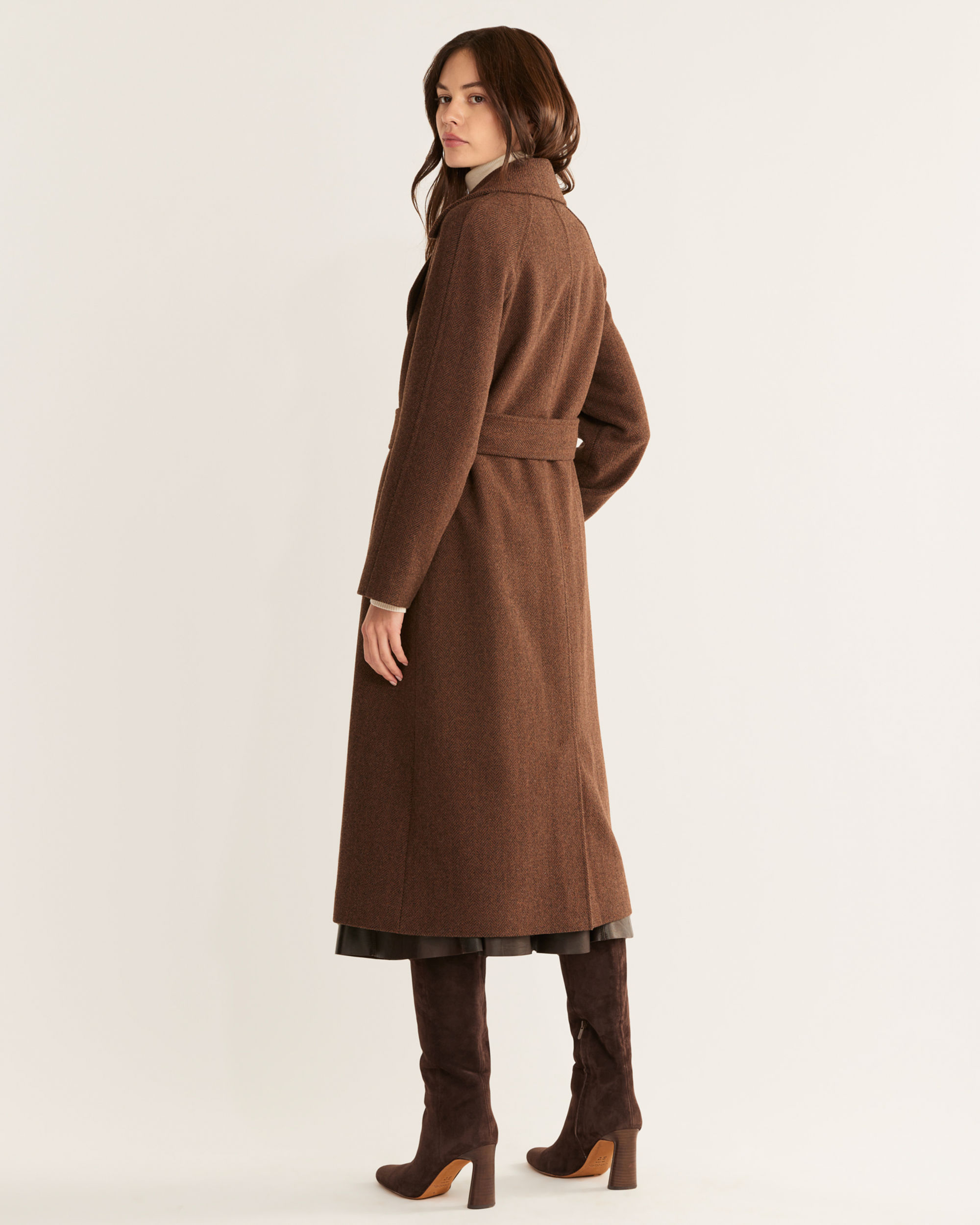 WOMEN'S UPTOWN LONG WOOL COAT