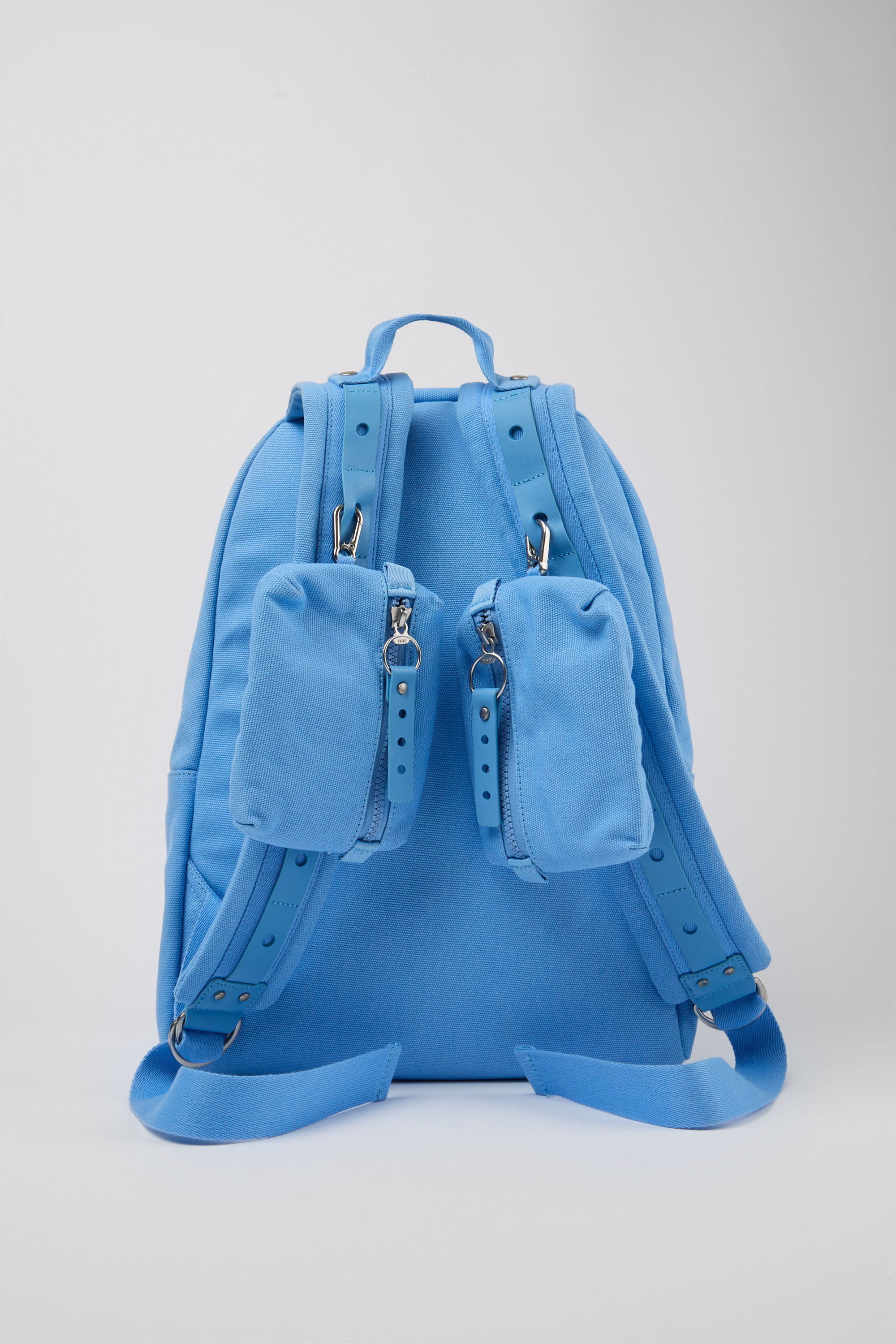 Ado - Blue recycled cotton backpack