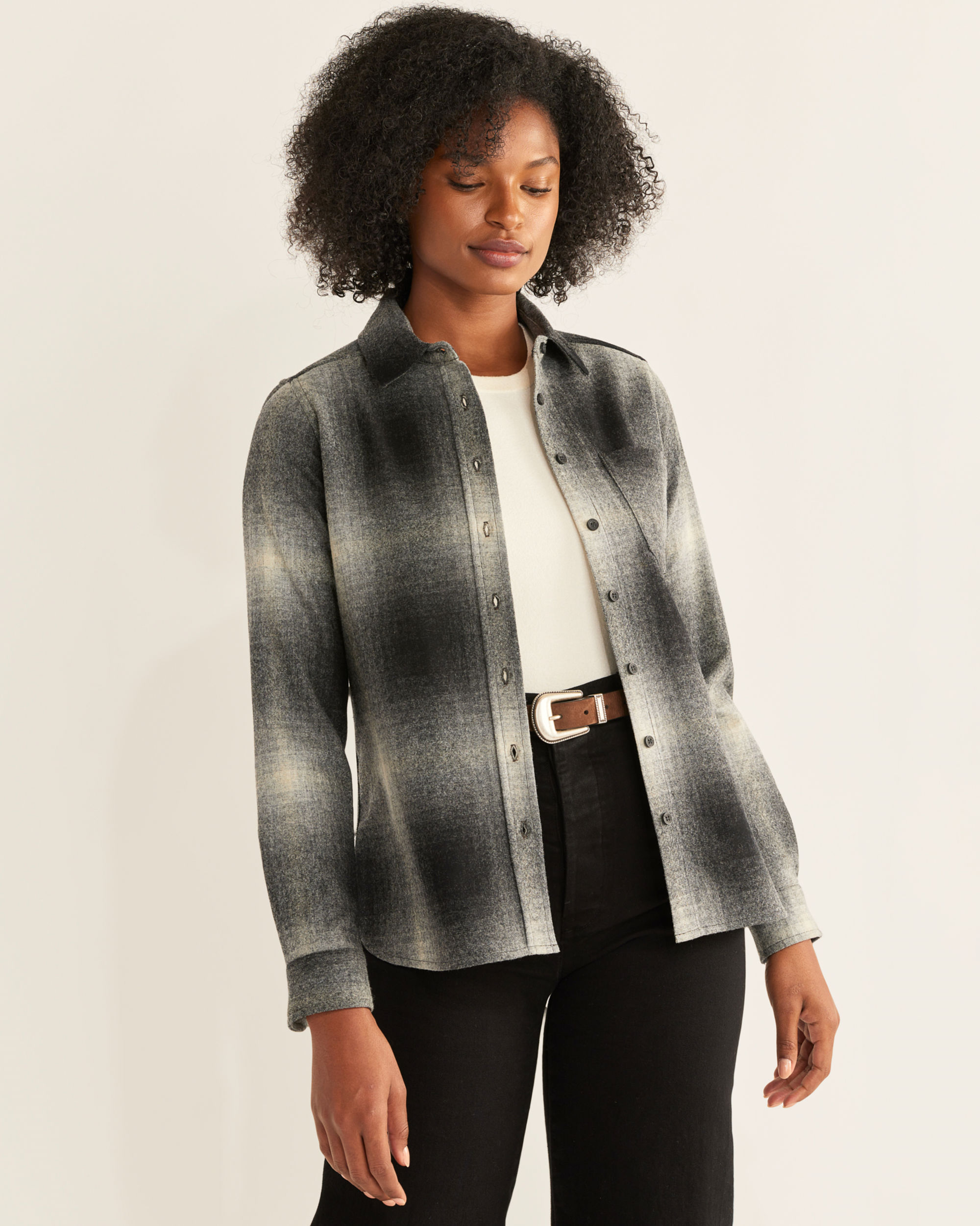 WOMEN'S MEREDITH WOOL SHIRT