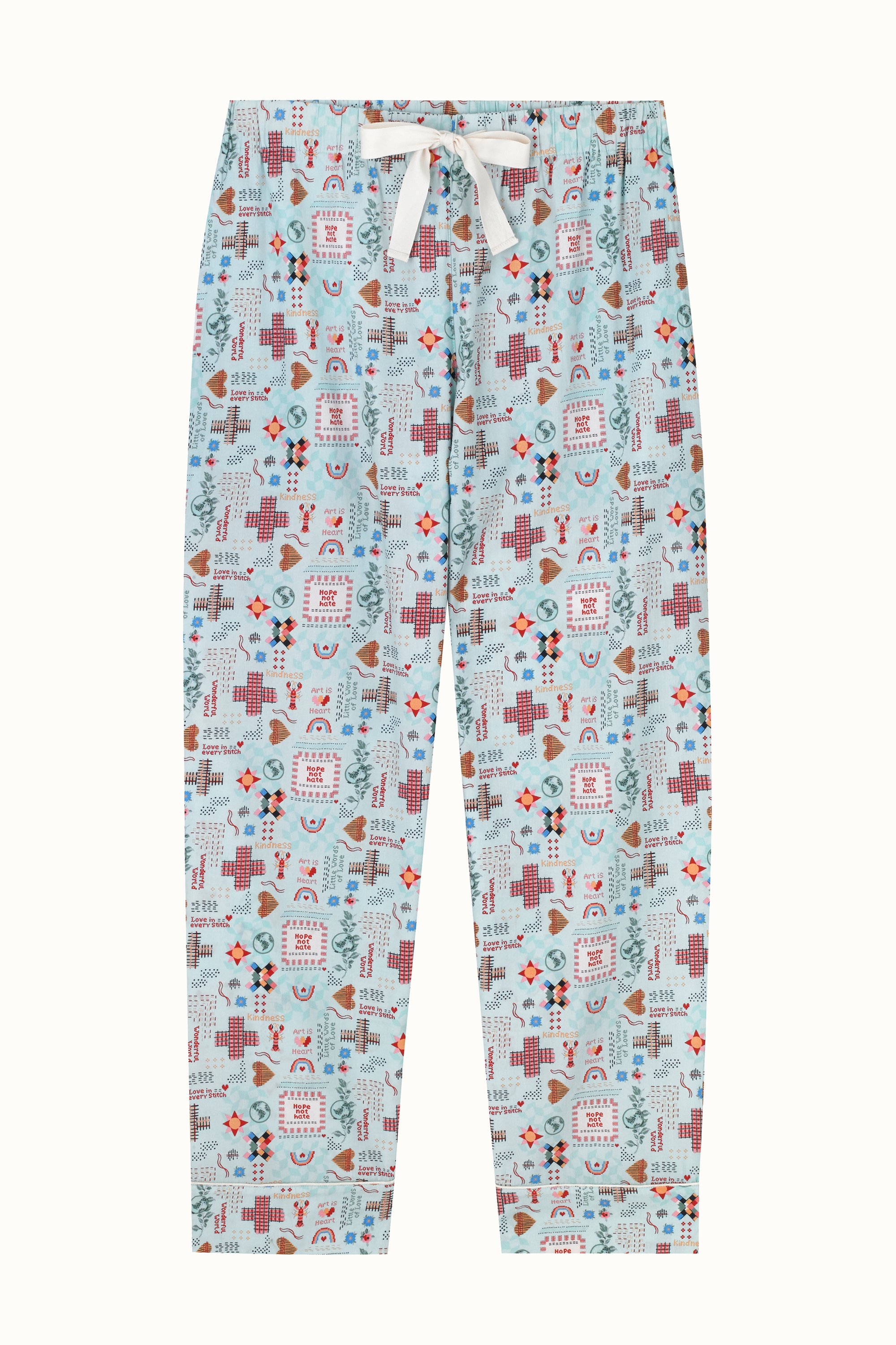Patchwork Ditsy Long PJ Bottoms