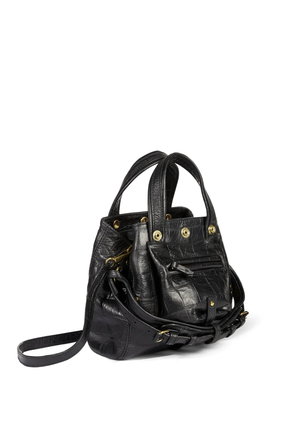 JEROME DREYFUSS - Billy Nano - Croco Noir