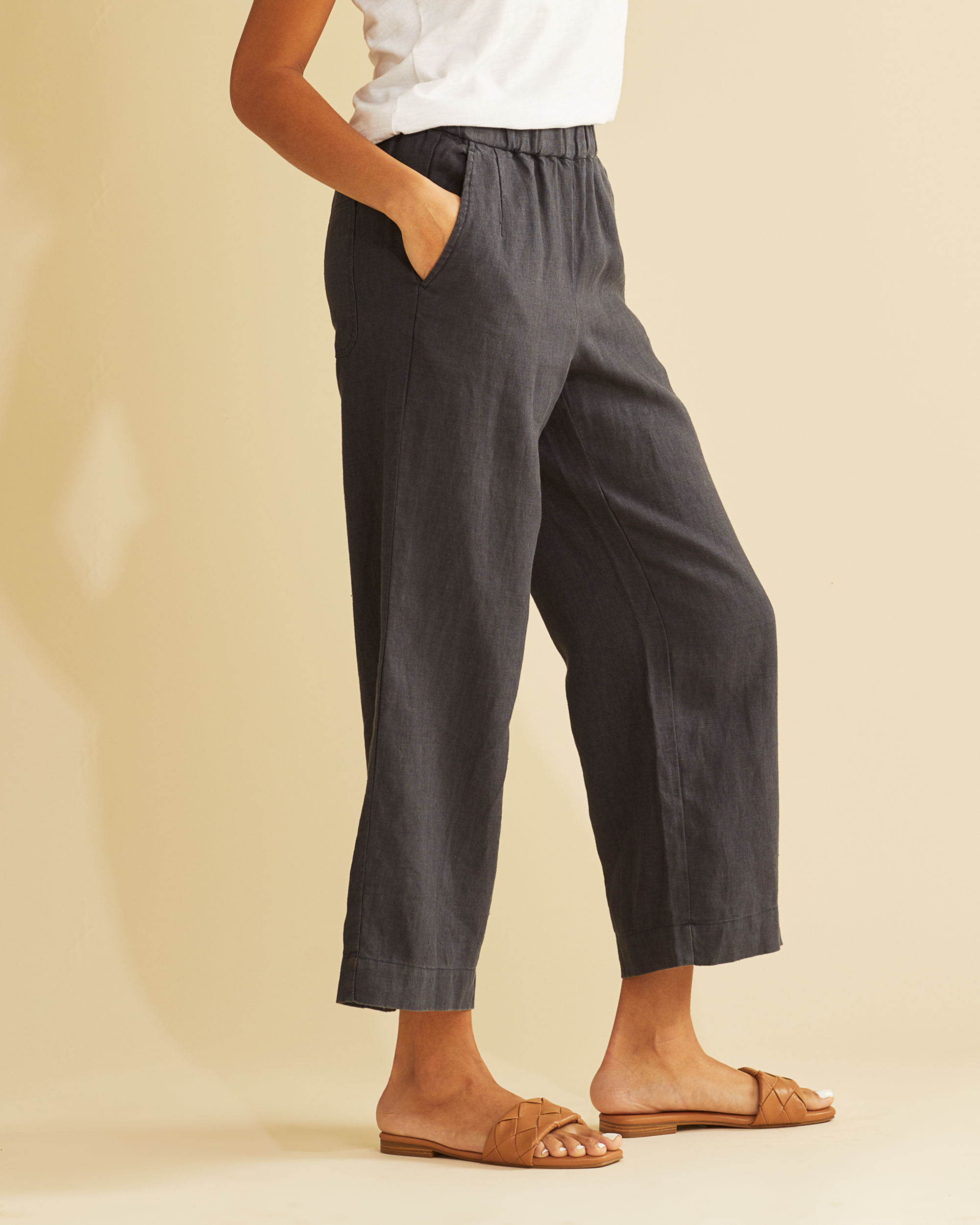 WOMEN'S BROADWAY LINEN PANTS