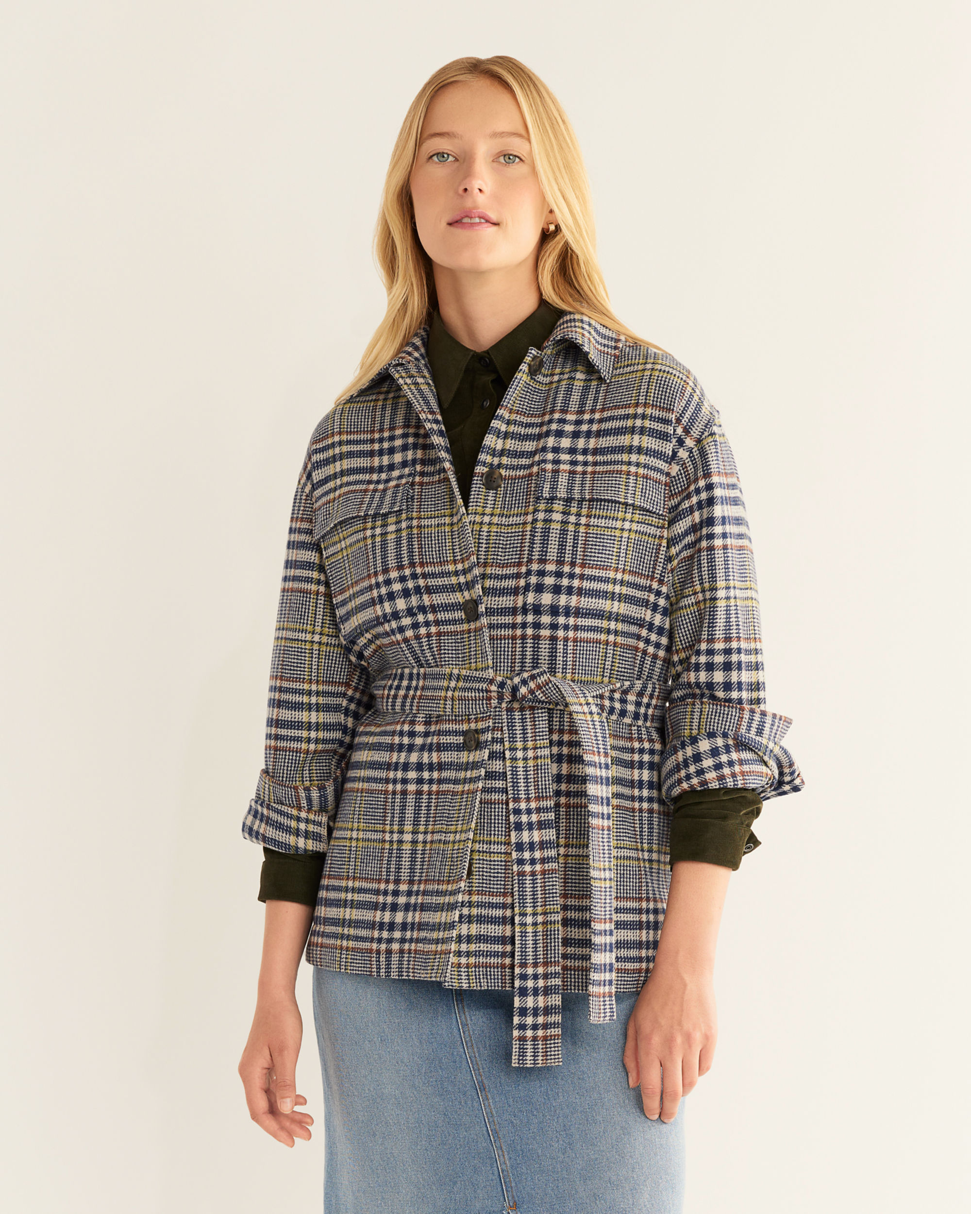 WOMEN'S WEST END WOOL SHIRT JACKET