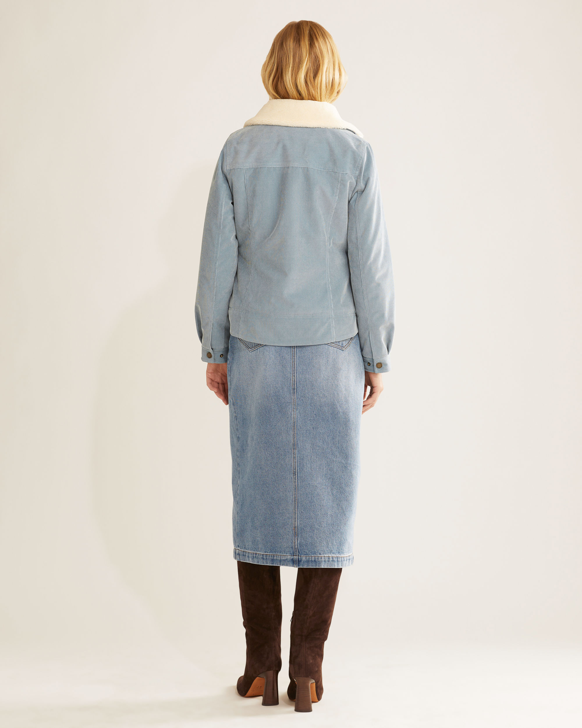 WOMEN'S WIND RIVER CORDUROY TRUCKER JACKET