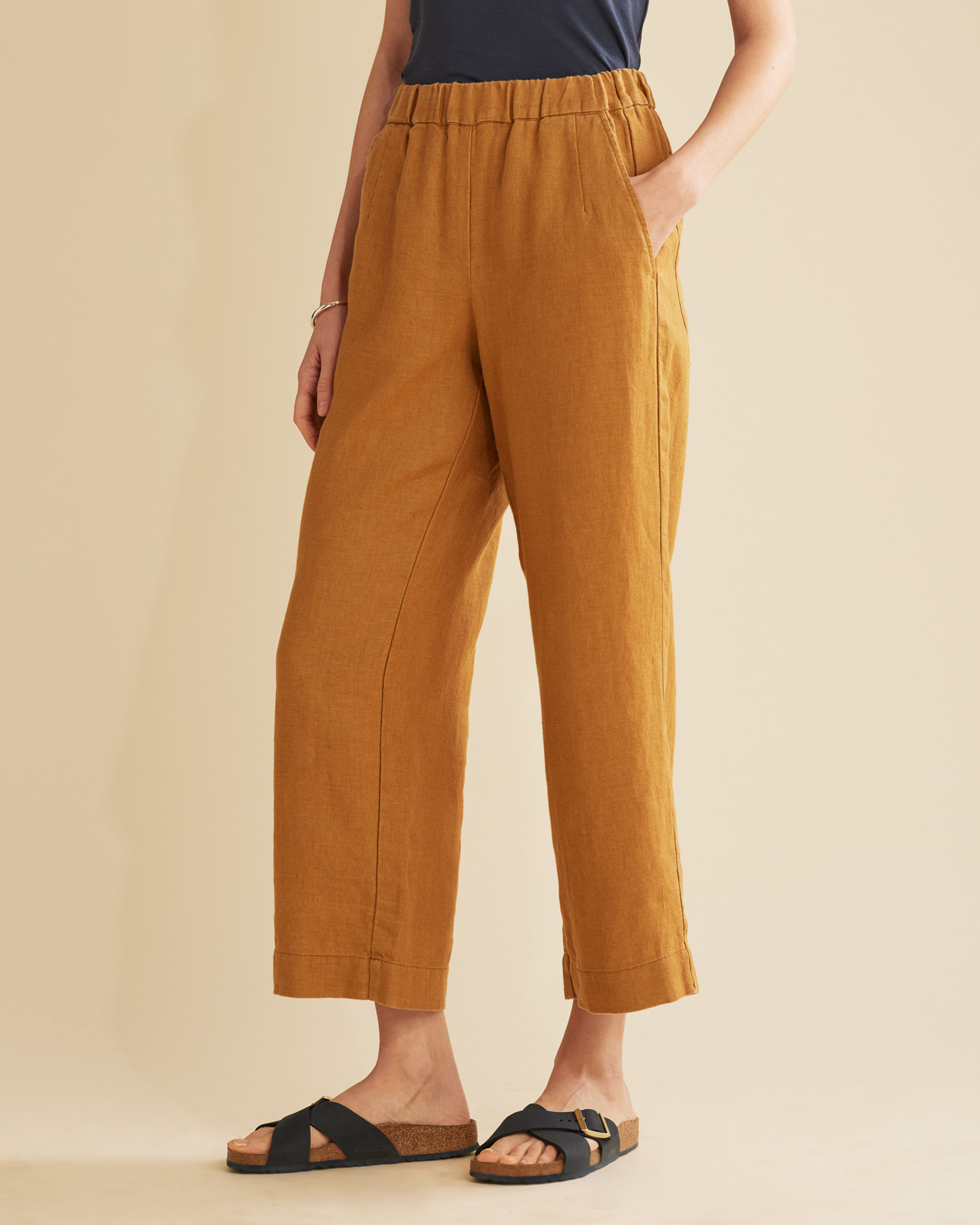 WOMEN'S BROADWAY LINEN PANTS