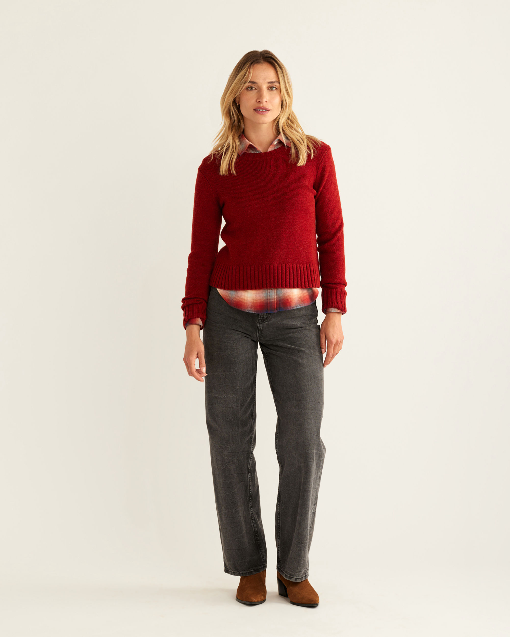 WOMEN'S SHETLAND COLLECTION CREWNECK