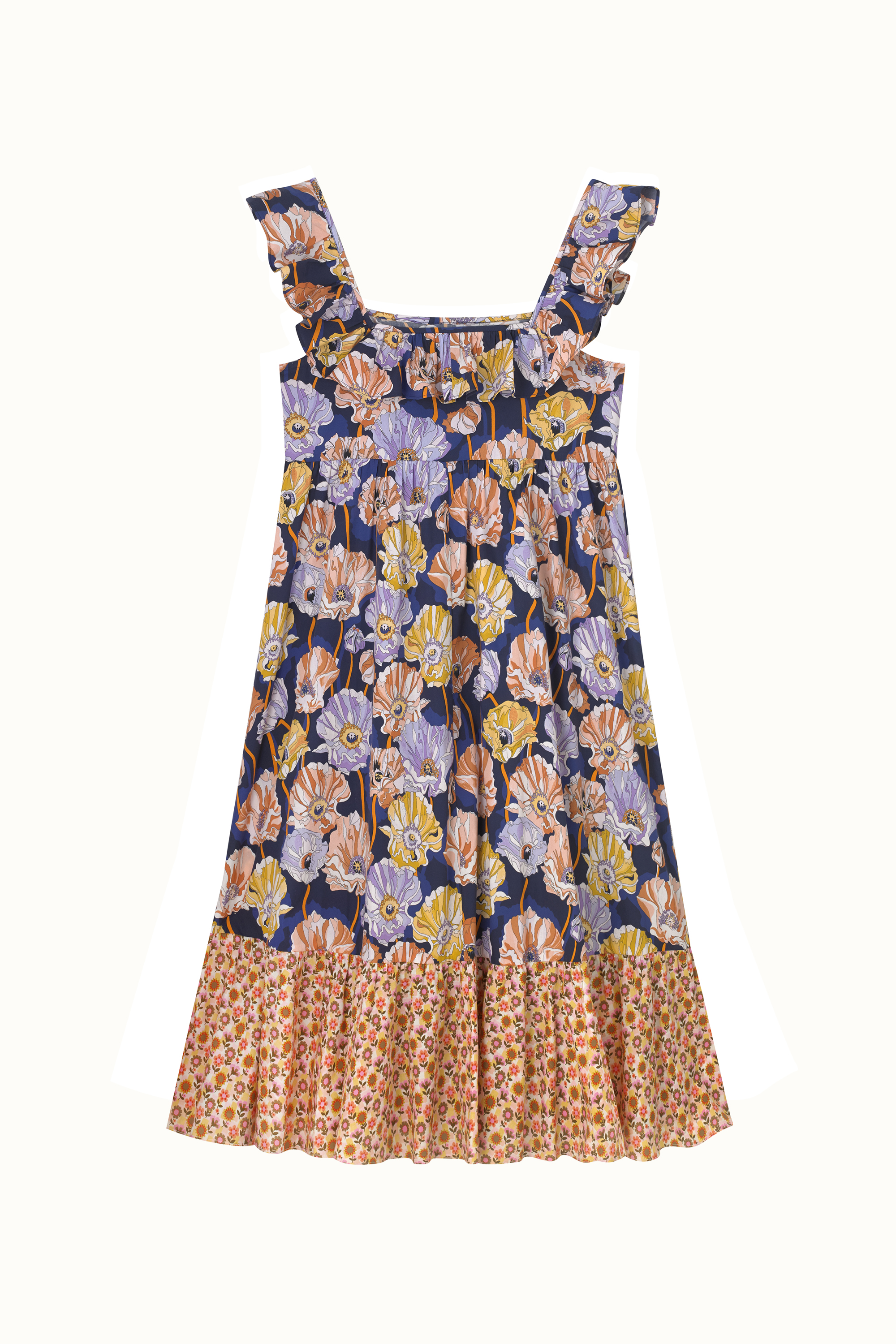 Summer Poppy Midscale Ruffle Dreamer Dress