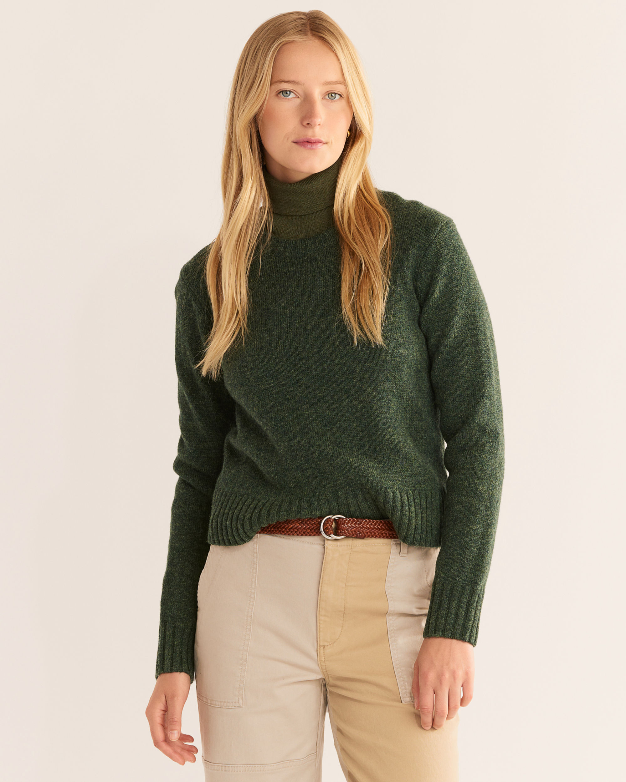 WOMEN'S SHETLAND COLLECTION CREWNECK