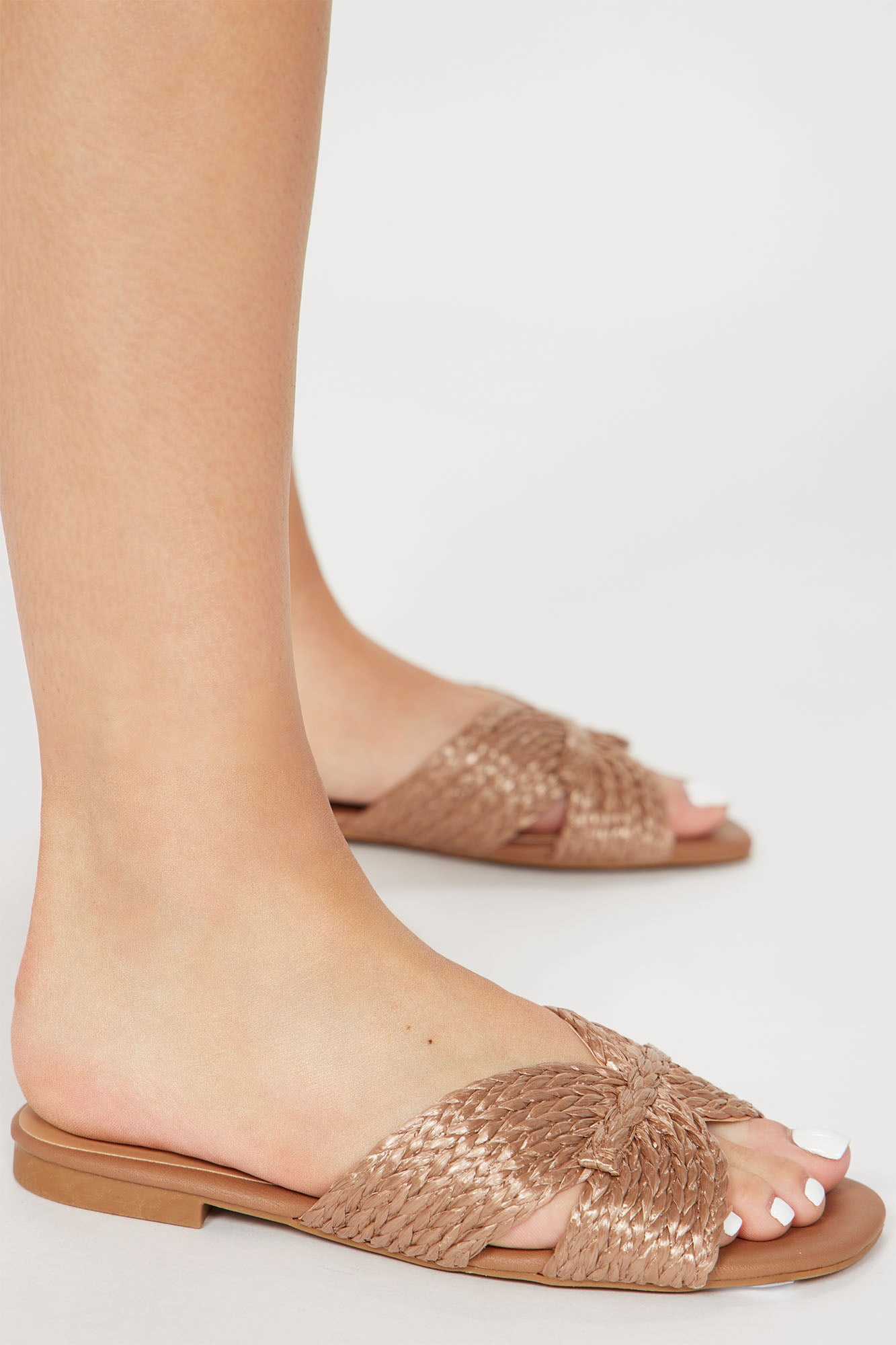 Let s Make Plans Flat Sandals   Tan