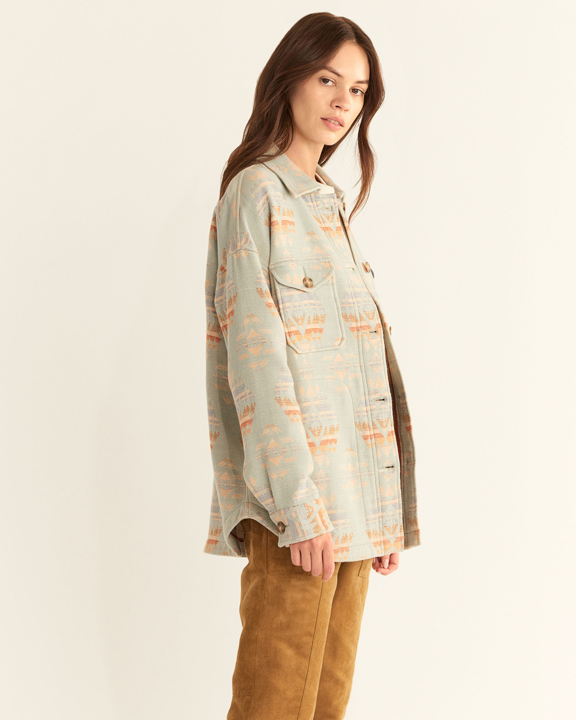 WOMENS DOUBLESOFT SHIRT JACKET