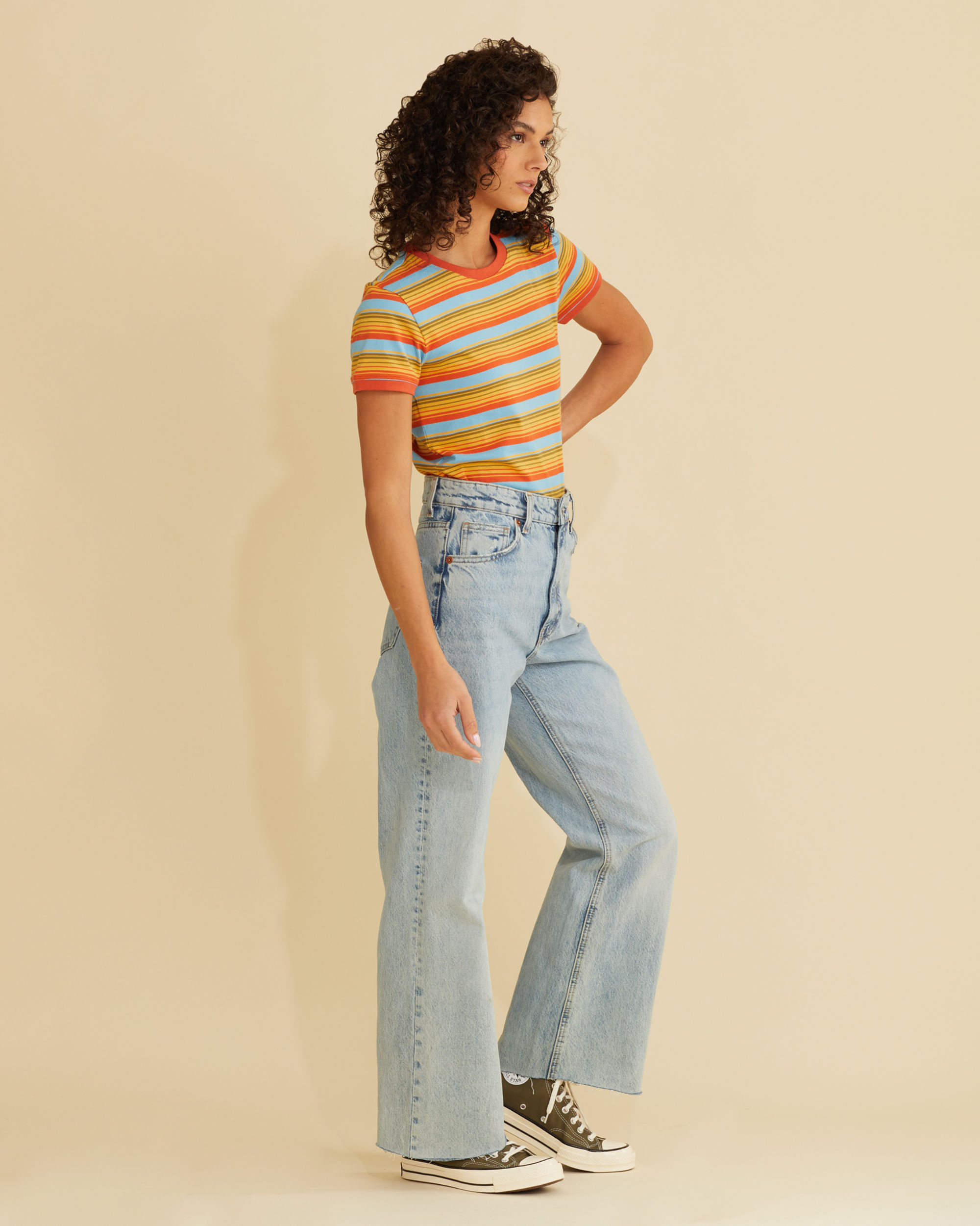 WOMEN'S DESCHUTES RINGER TEE