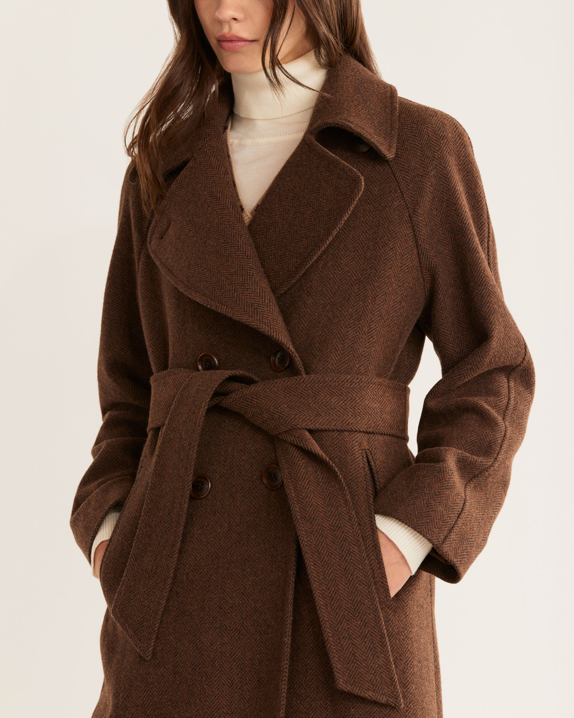 WOMEN'S UPTOWN LONG WOOL COAT
