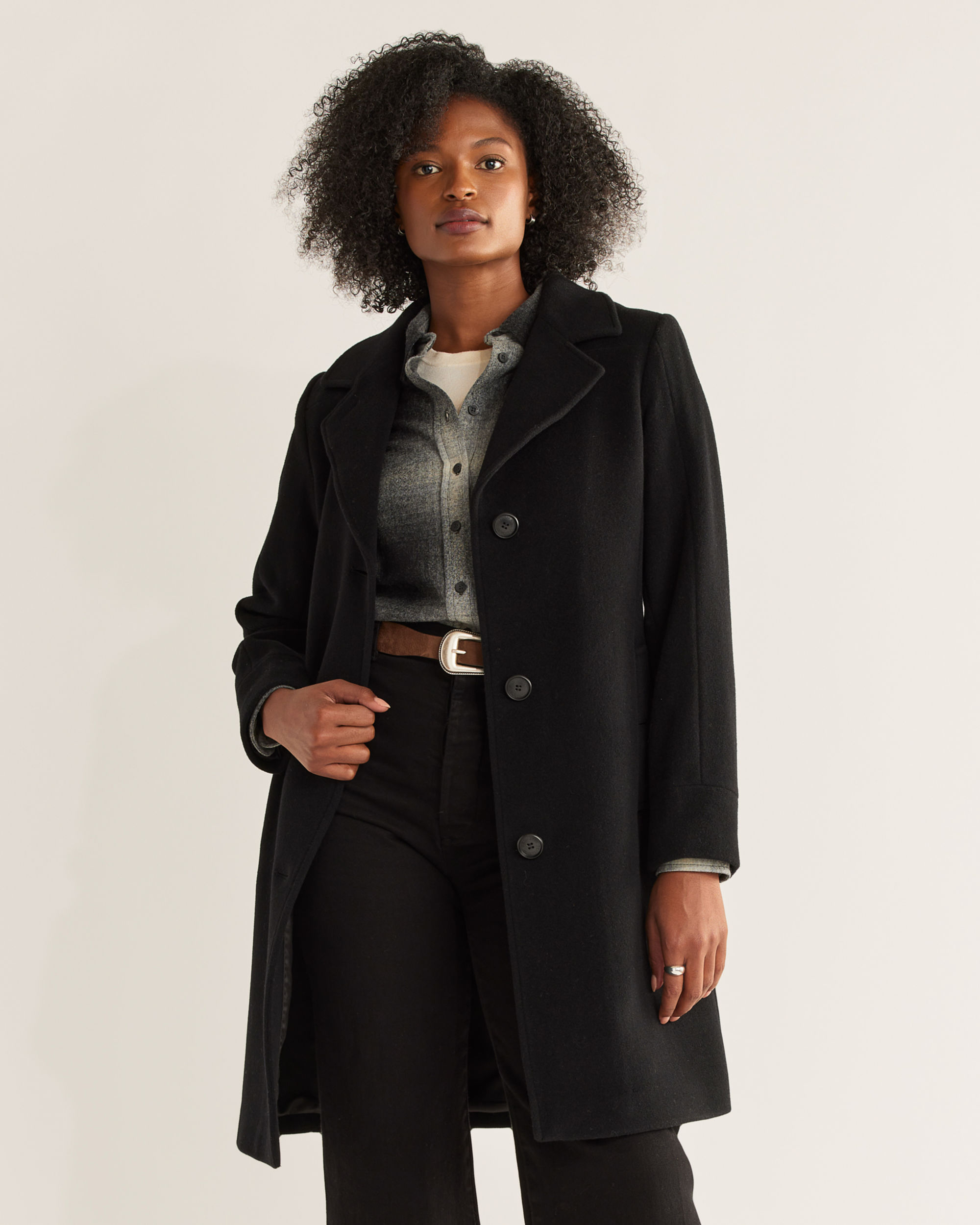 WOMEN'S WALKER WOOL COAT