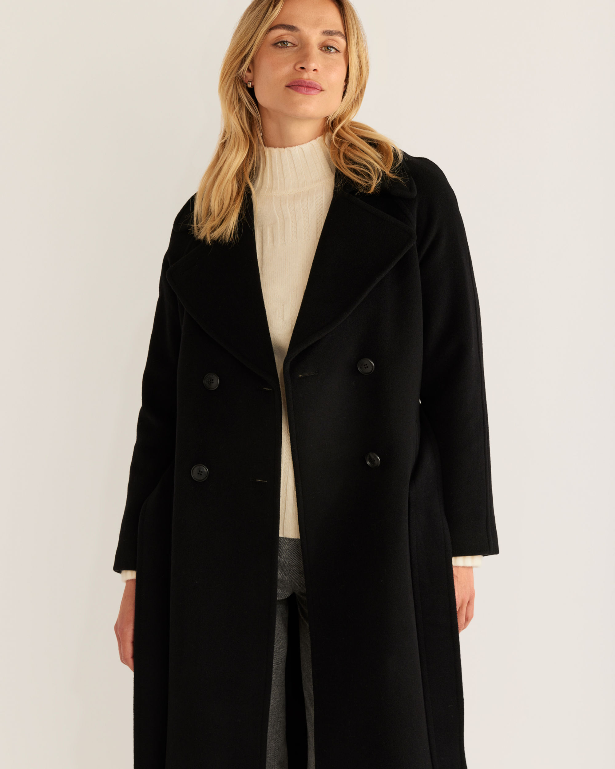 WOMEN'S UPTOWN LONG WOOL COAT