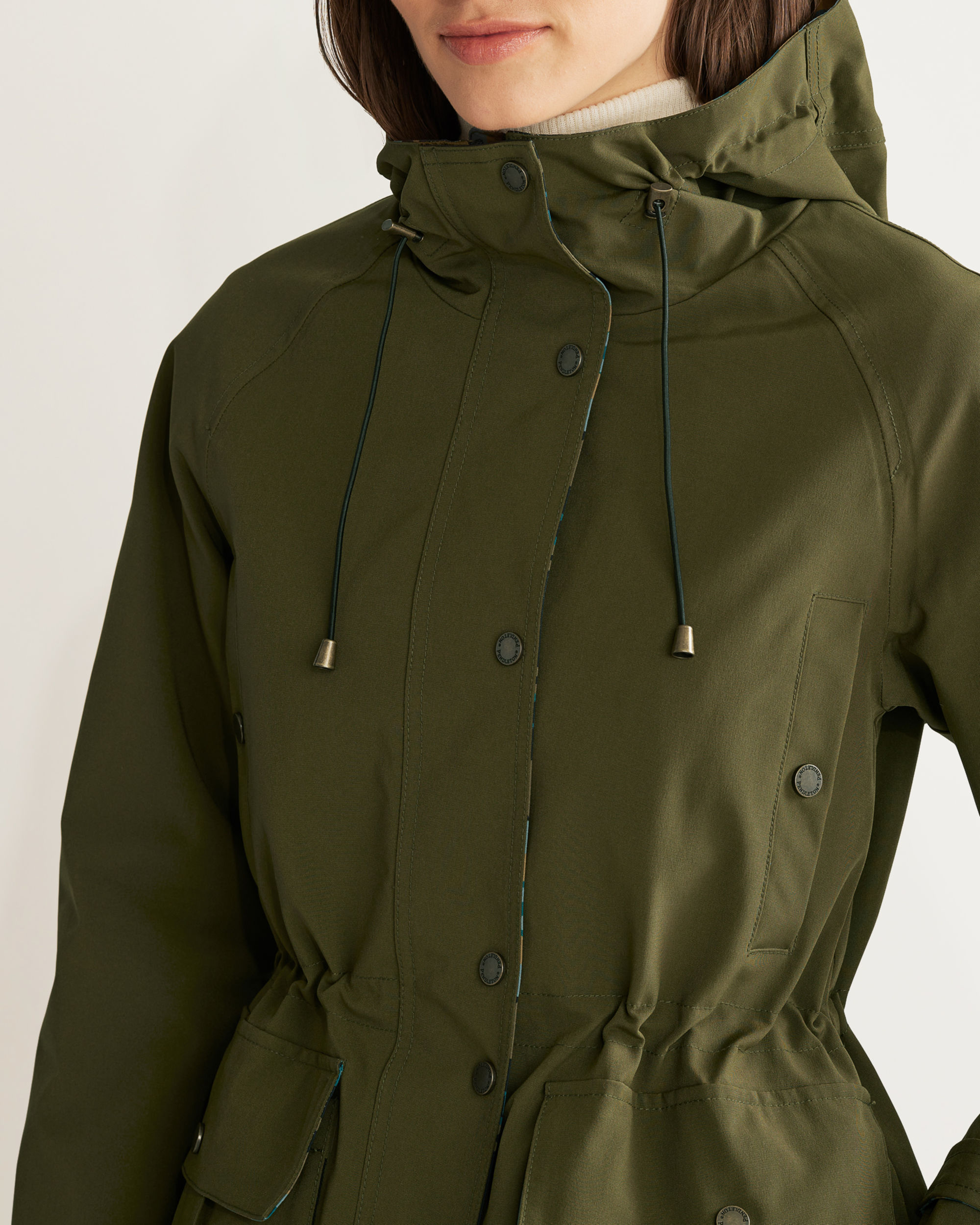 WOMEN'S BRIDGEPORT HOODED TRENCH COAT