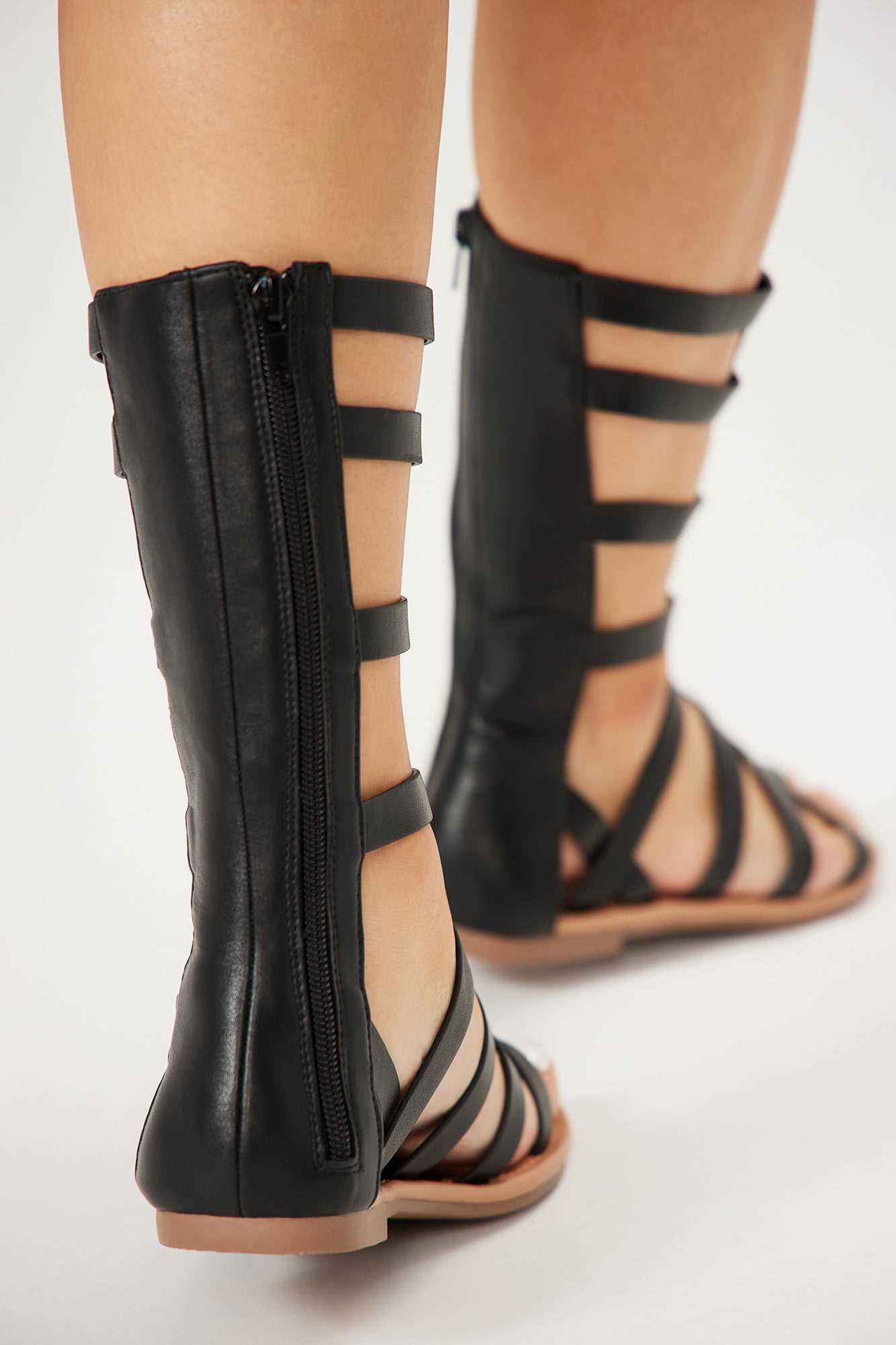 Maisie Gladiator Sandals   Black