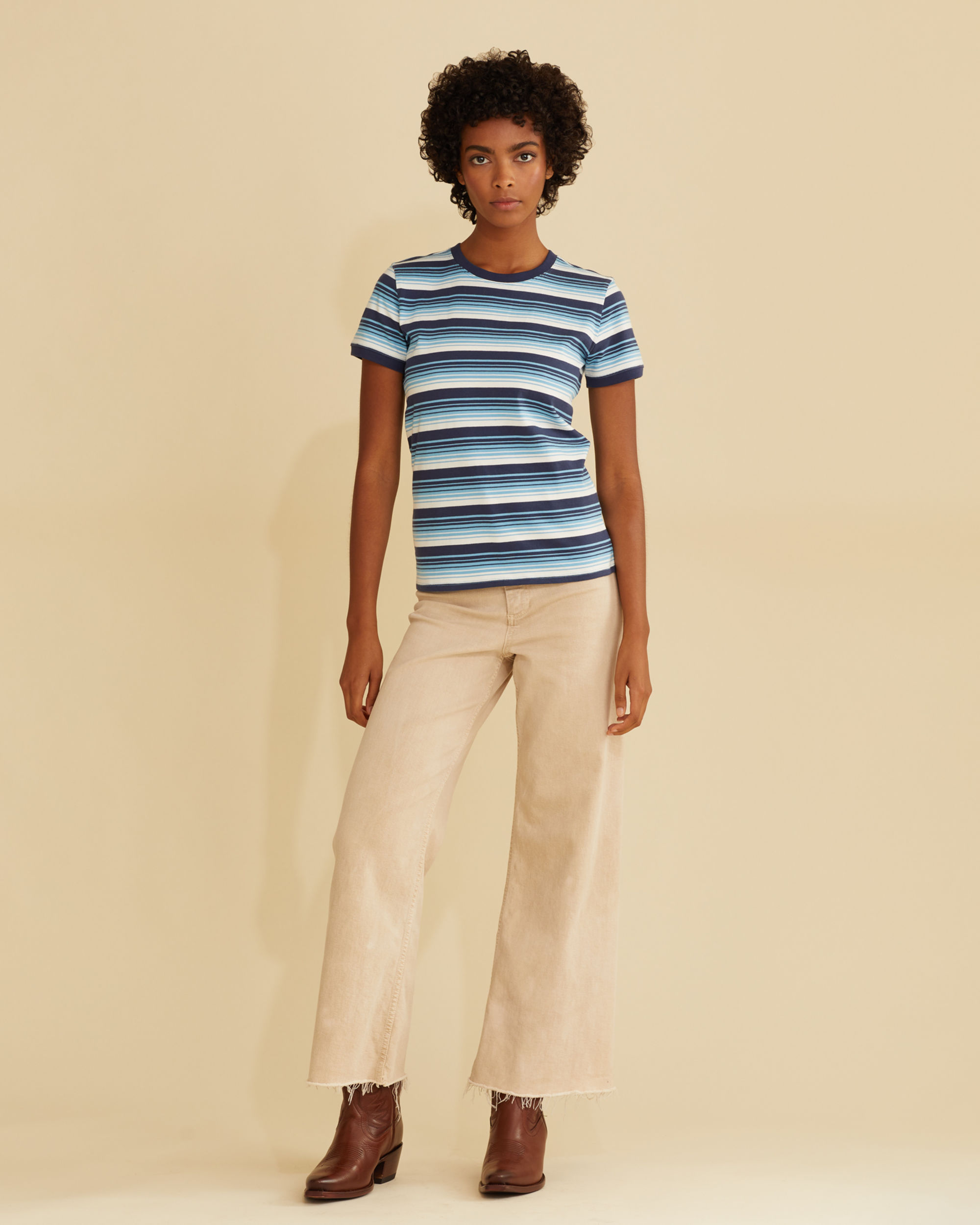 WOMEN'S DESCHUTES RINGER TEE