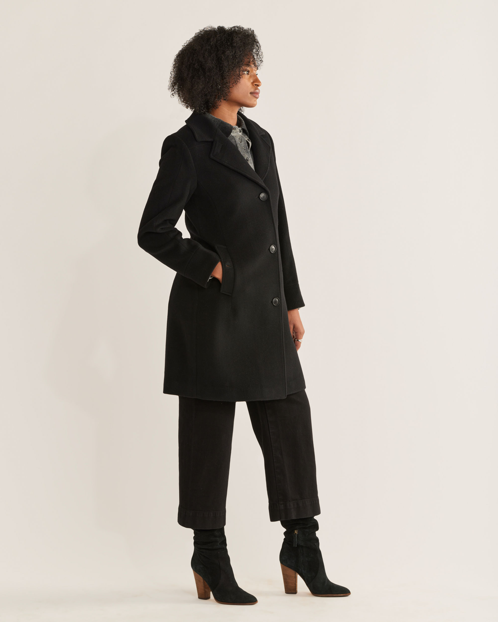 WOMEN'S WALKER WOOL COAT