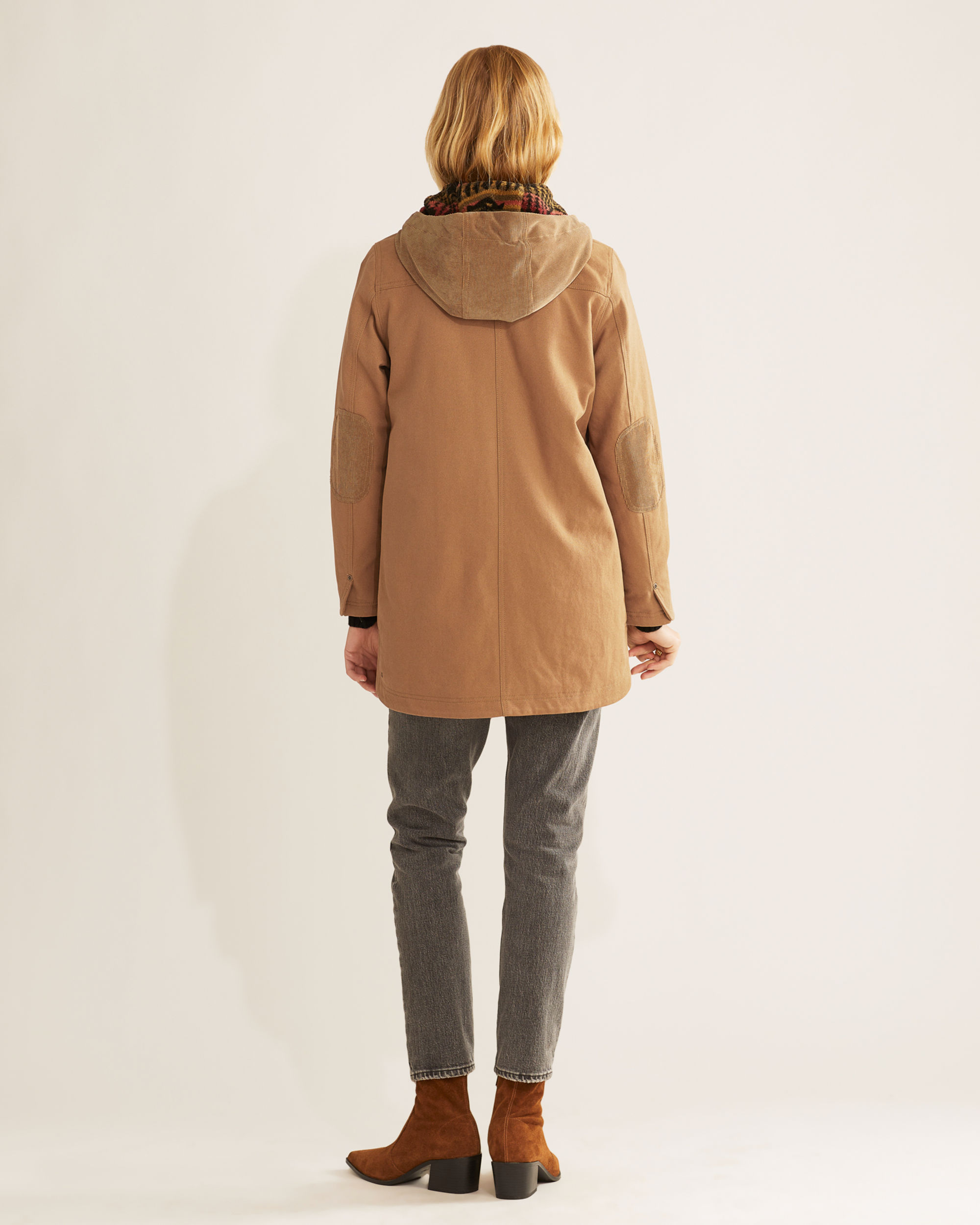 WOMEN'S MARIAS COTTON CANVAS PARKA