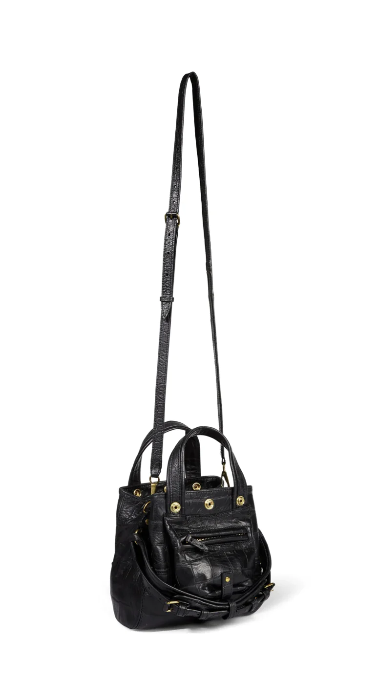 JEROME DREYFUSS - Billy Nano - Croco Noir