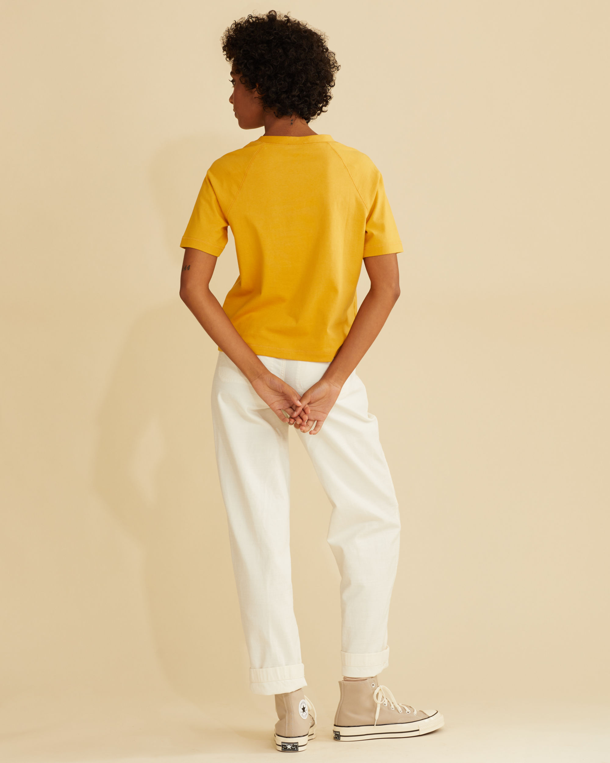 WOMEN'S DESCHUTES RAGLAN-SLEEVE TEE