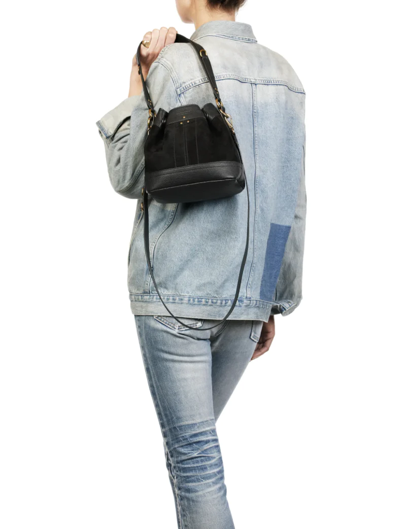 JEROME DREYFUSS - Ben S - Noir Split Suede