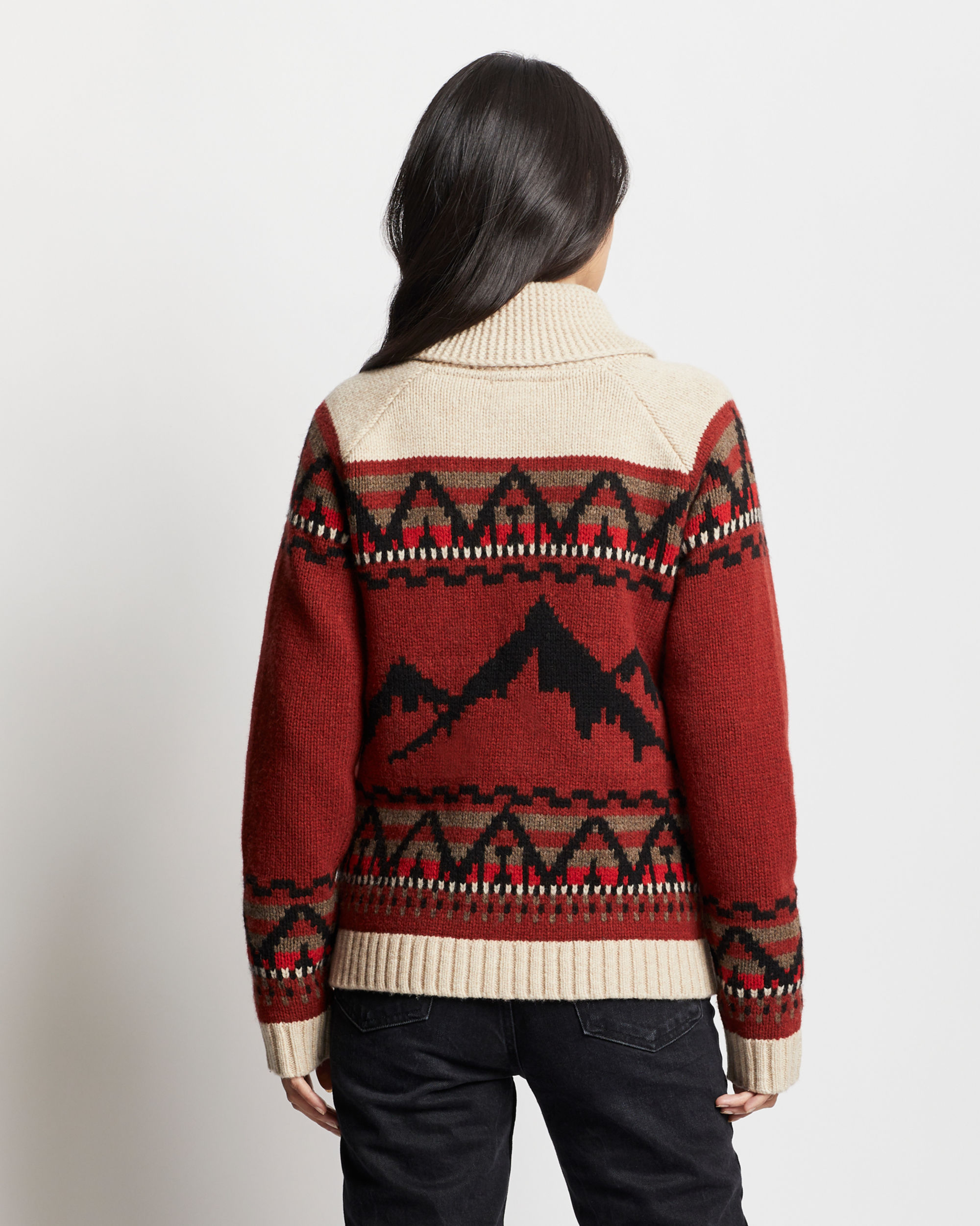 WOMEN'S ALPINE LAMBSWOOL ZIP CARDIGAN