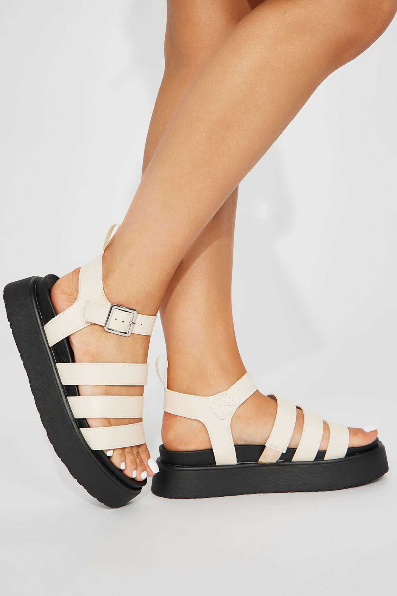 Kaleen Gladiator Sandals   Blush