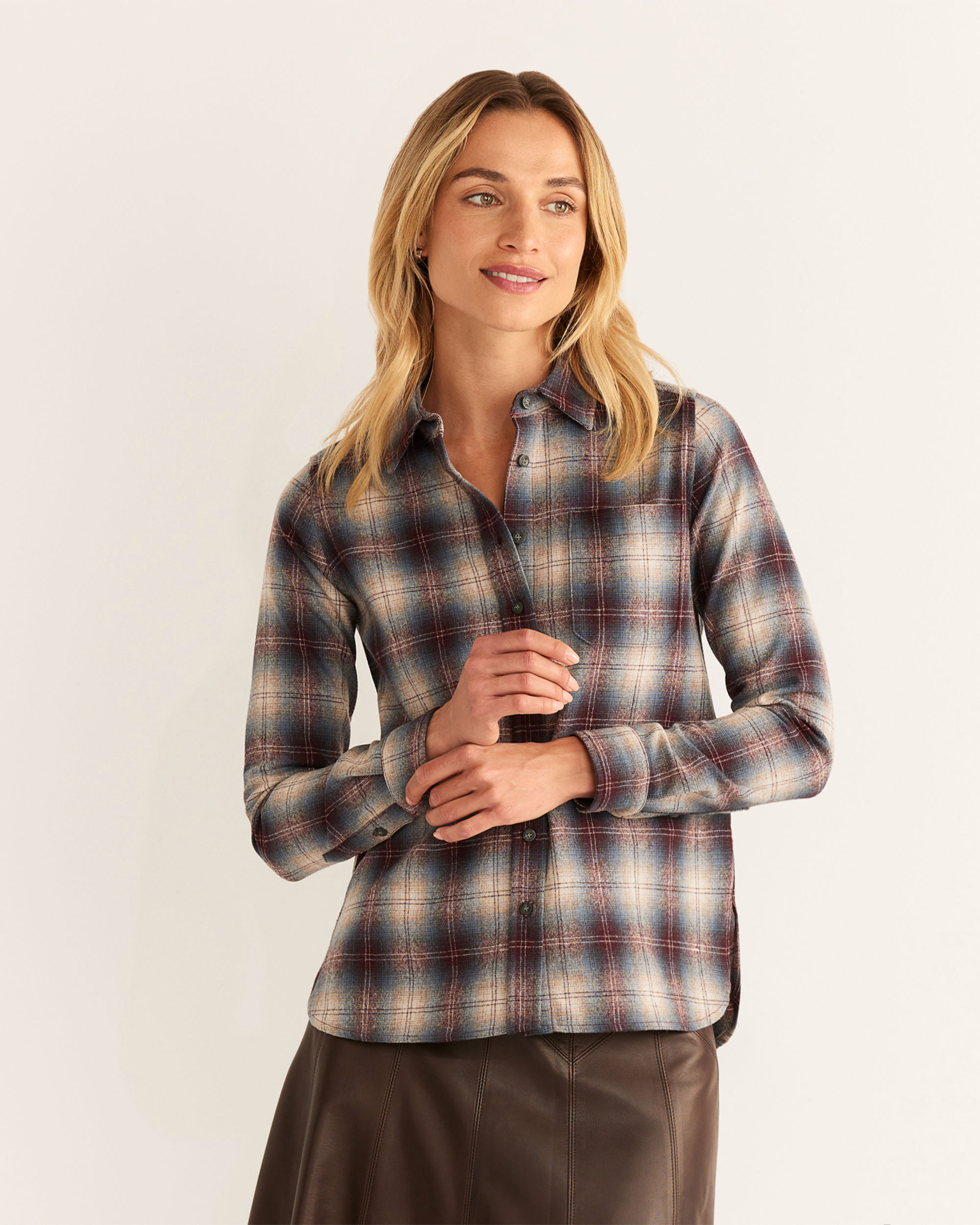 WOMEN'S MEREDITH WOOL SHIRT