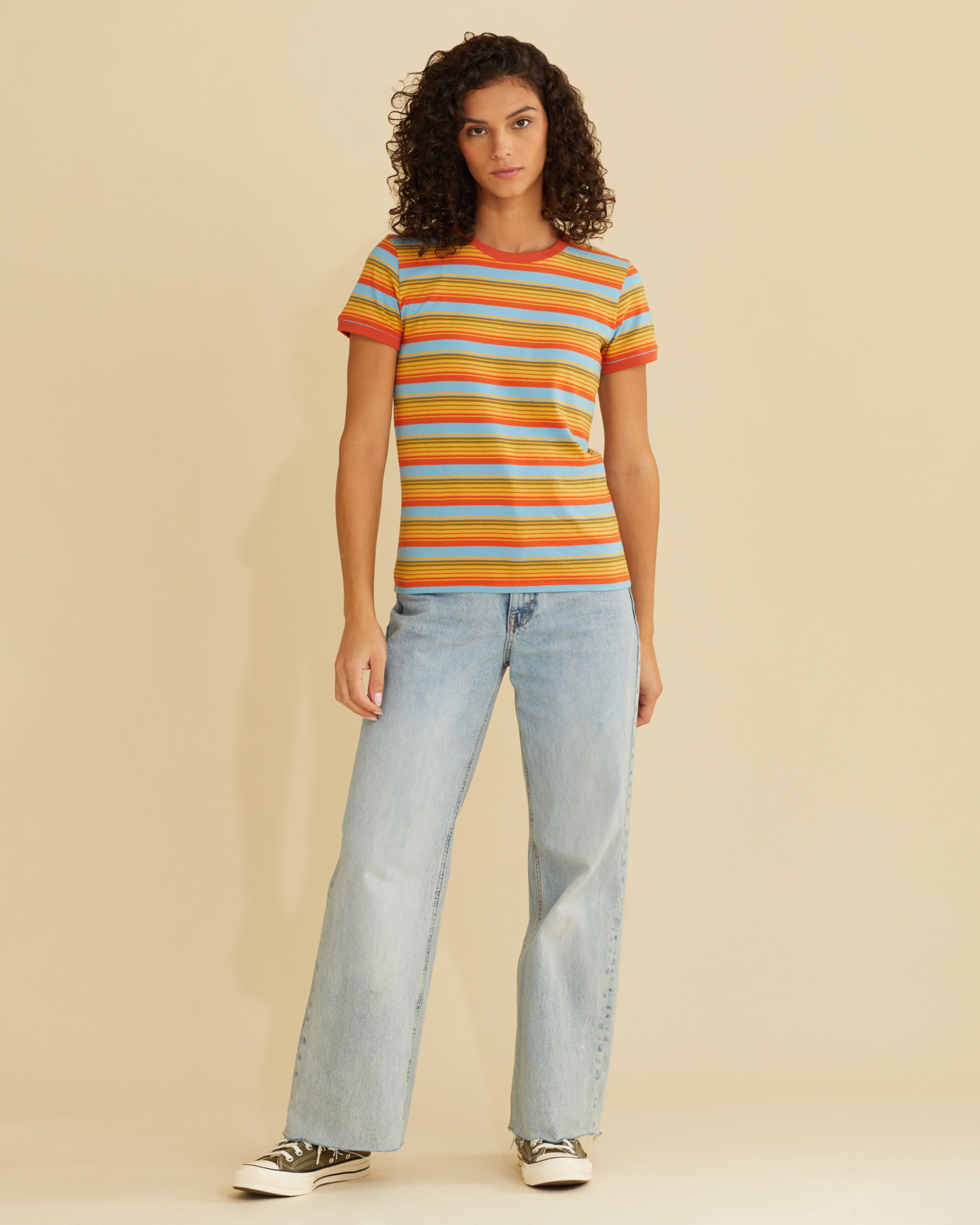 WOMEN'S DESCHUTES RINGER TEE